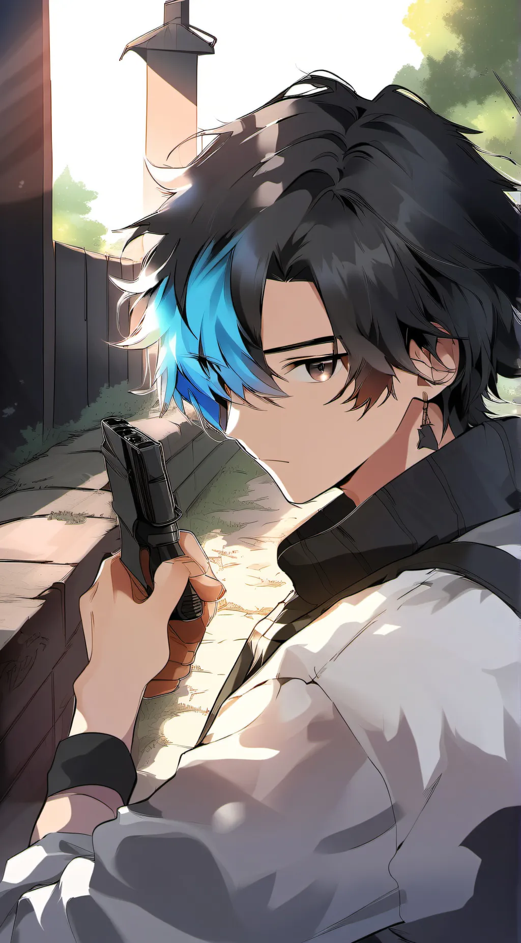 ai character: Sean  background