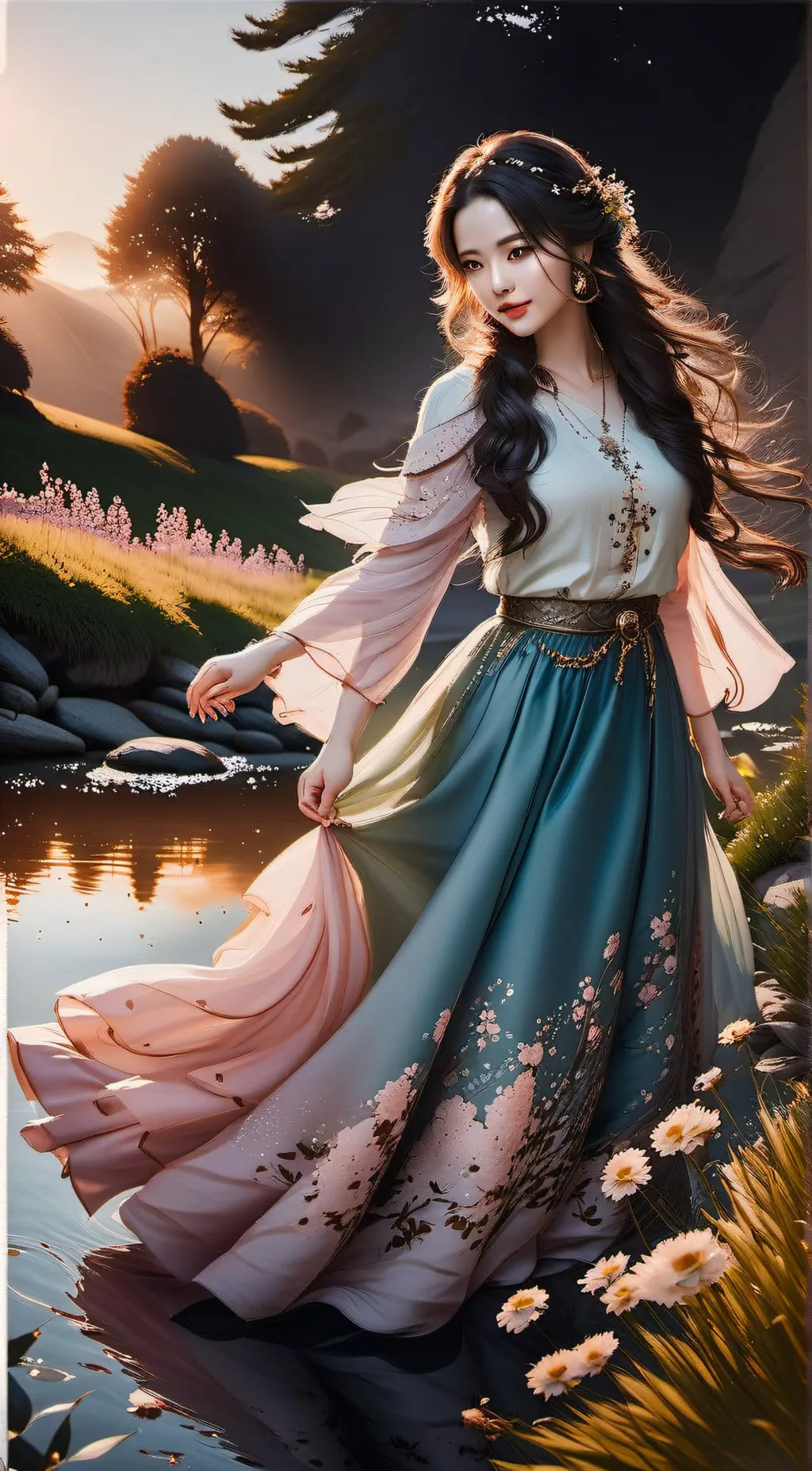 ai character: Diana background