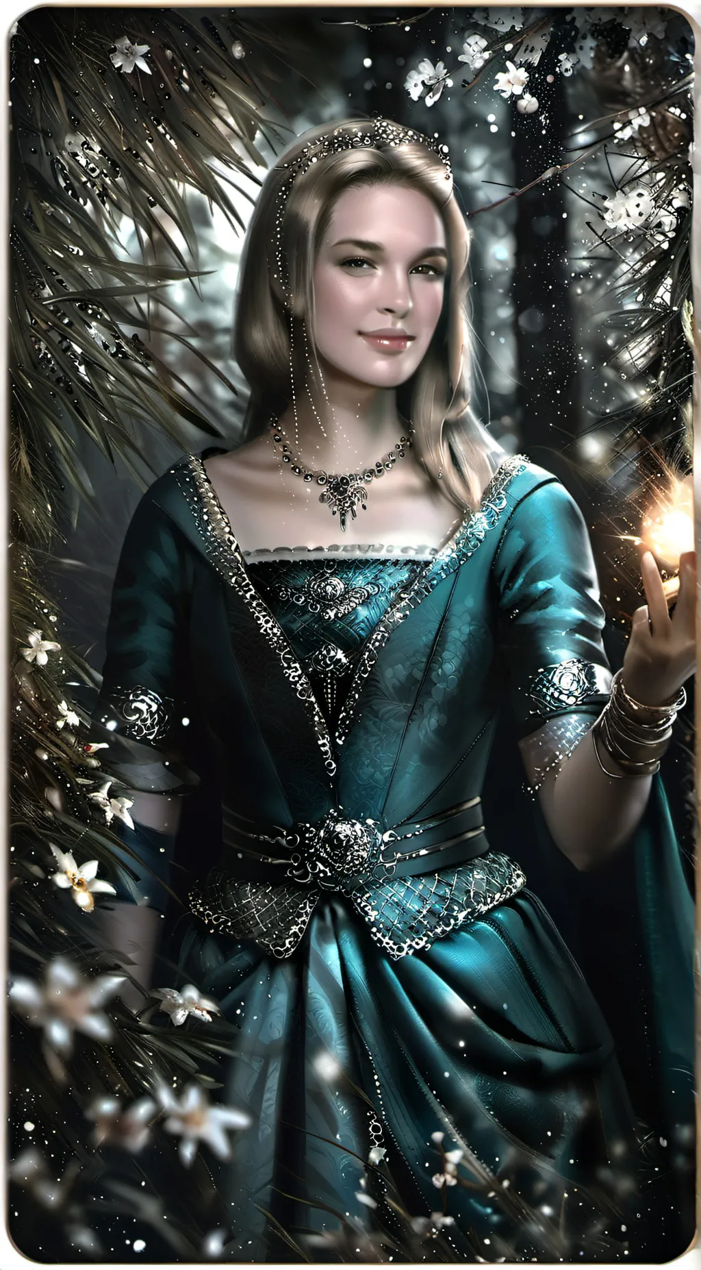 ai character: Jemma Simmons  background