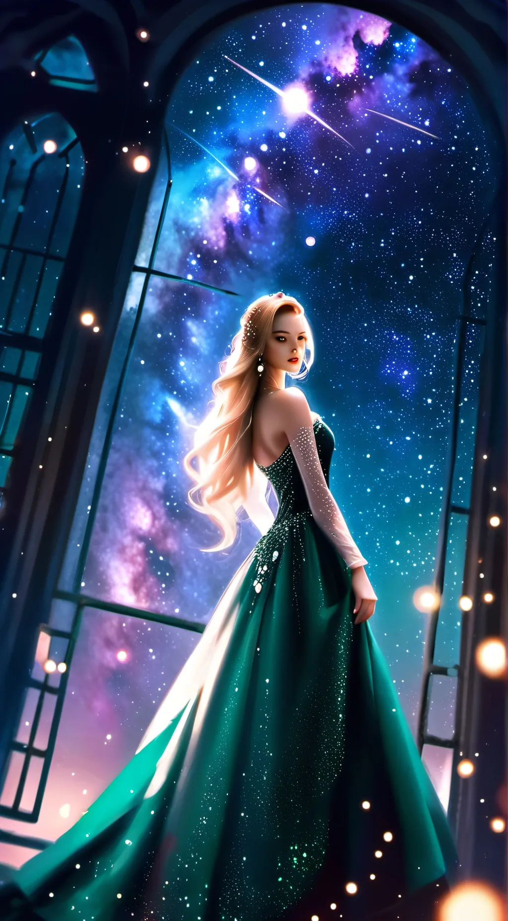 ai character: Savannah background