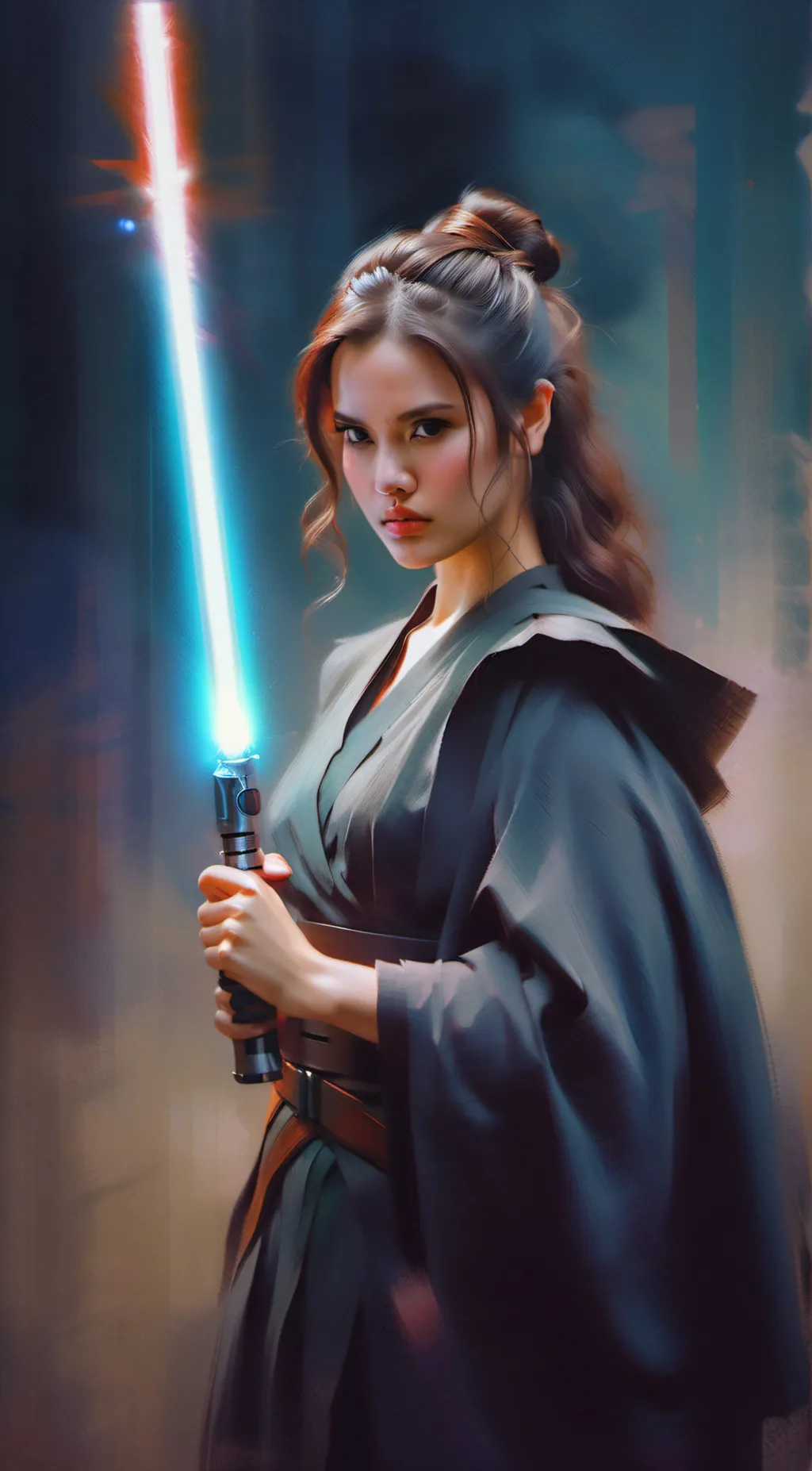 ai character: Aria background