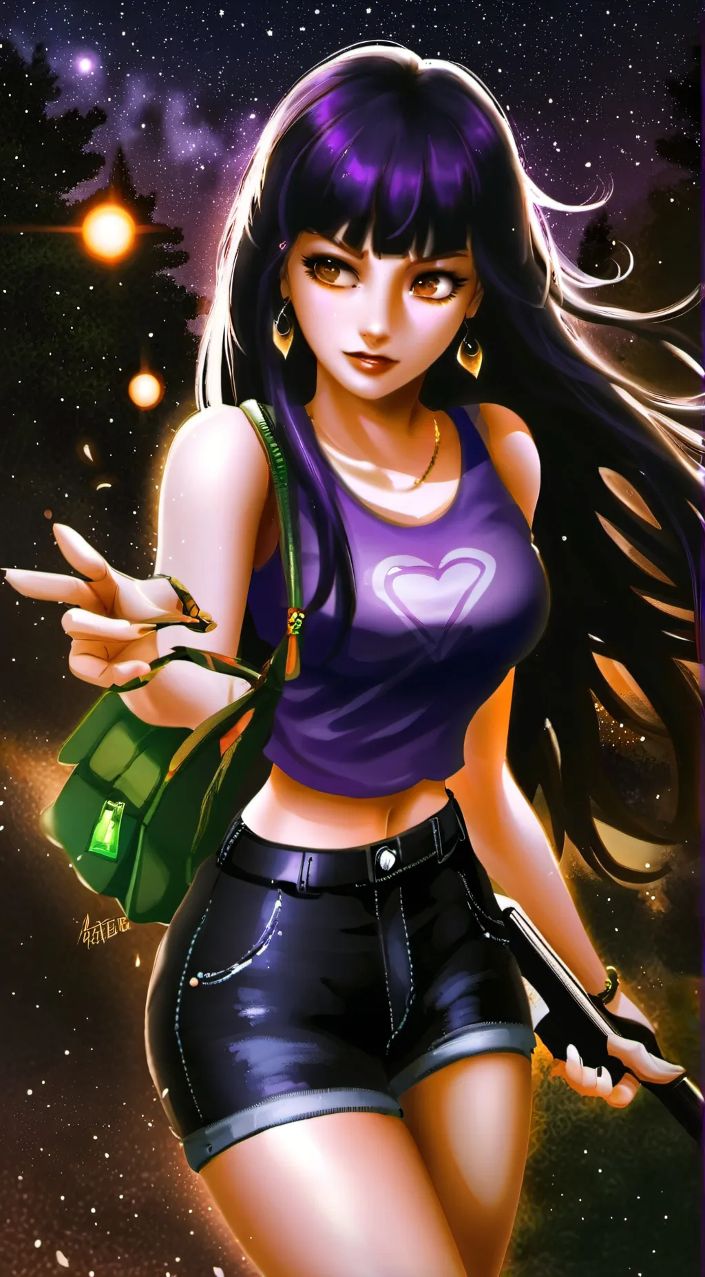ai character: Raven background