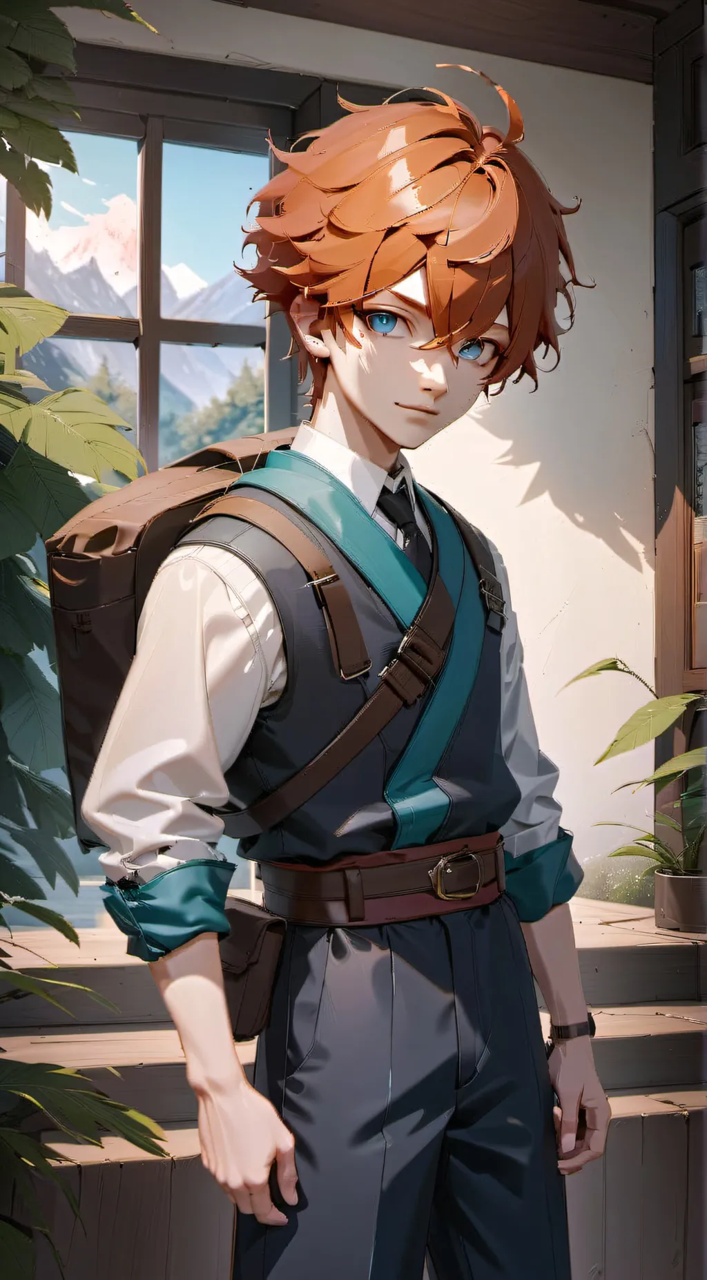 ai character: Andrew background
