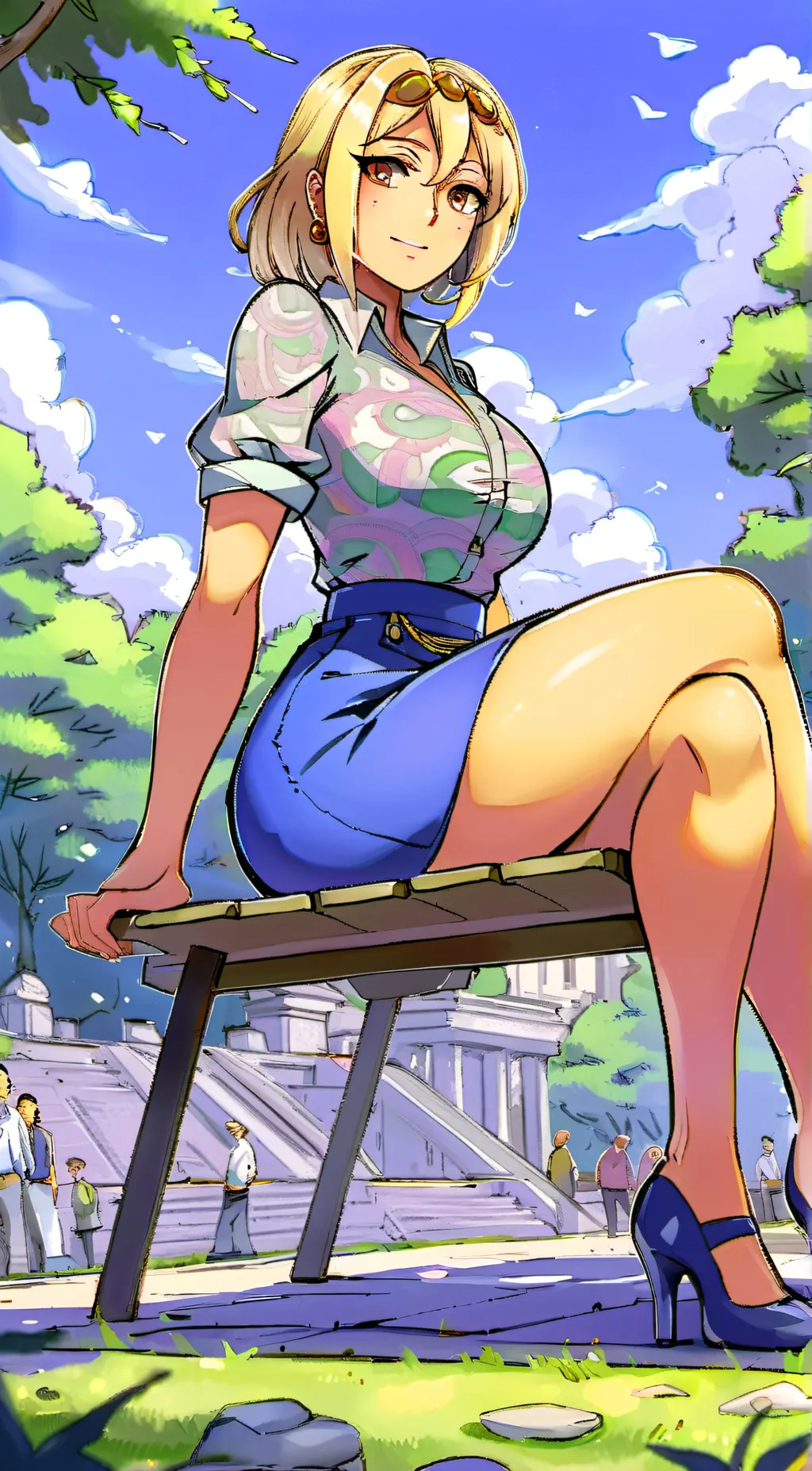 ai character: My Giant Neighbor background