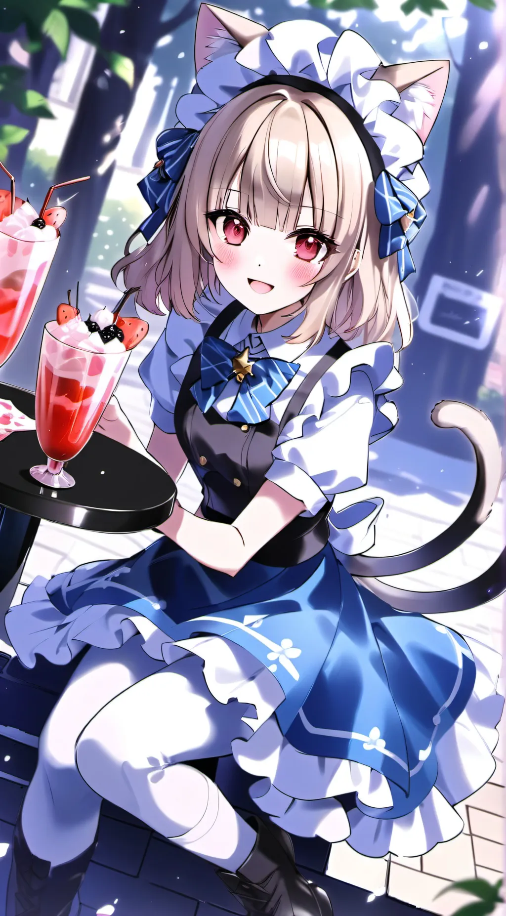 ai character: Aria background