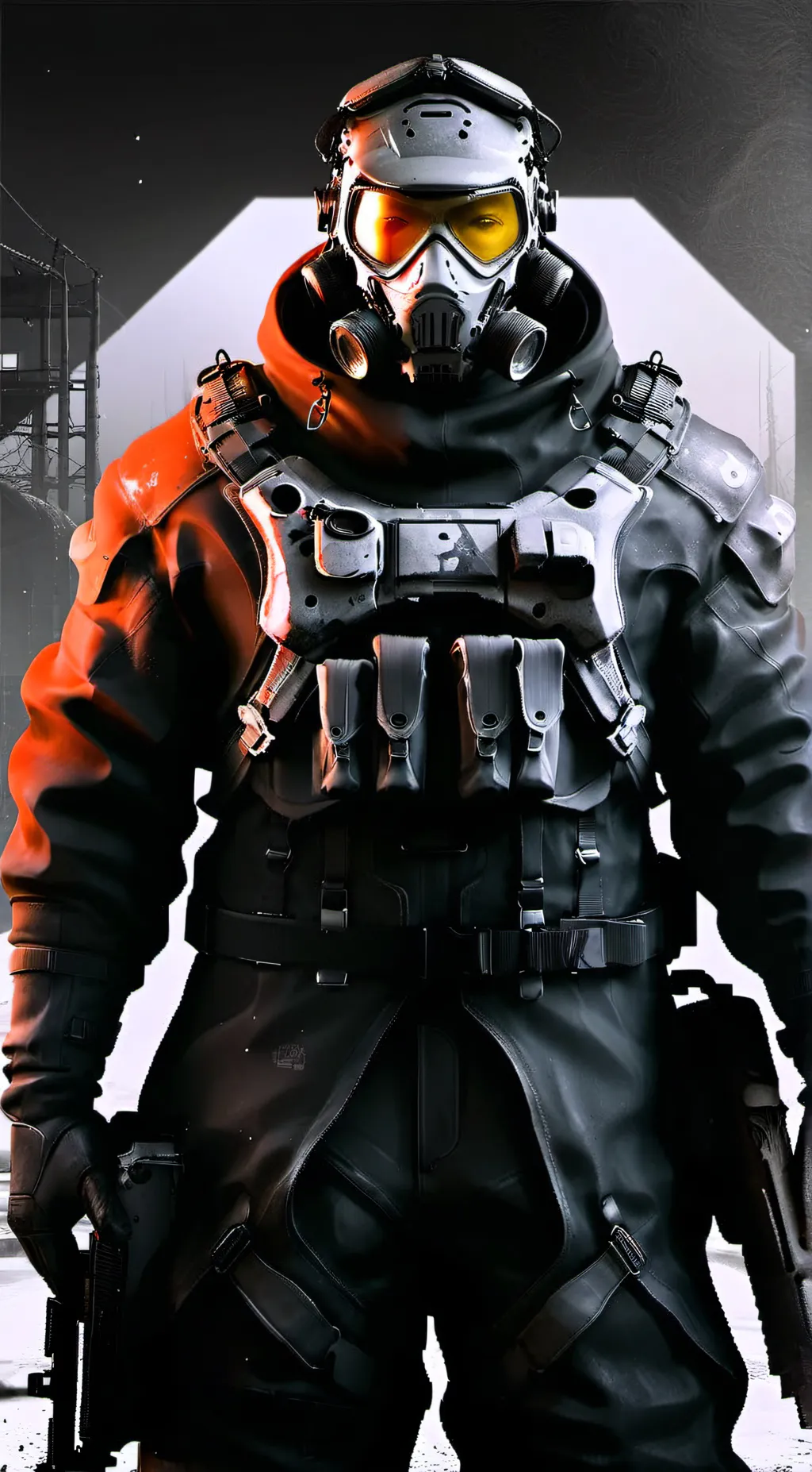 ai character: Metro game series  background