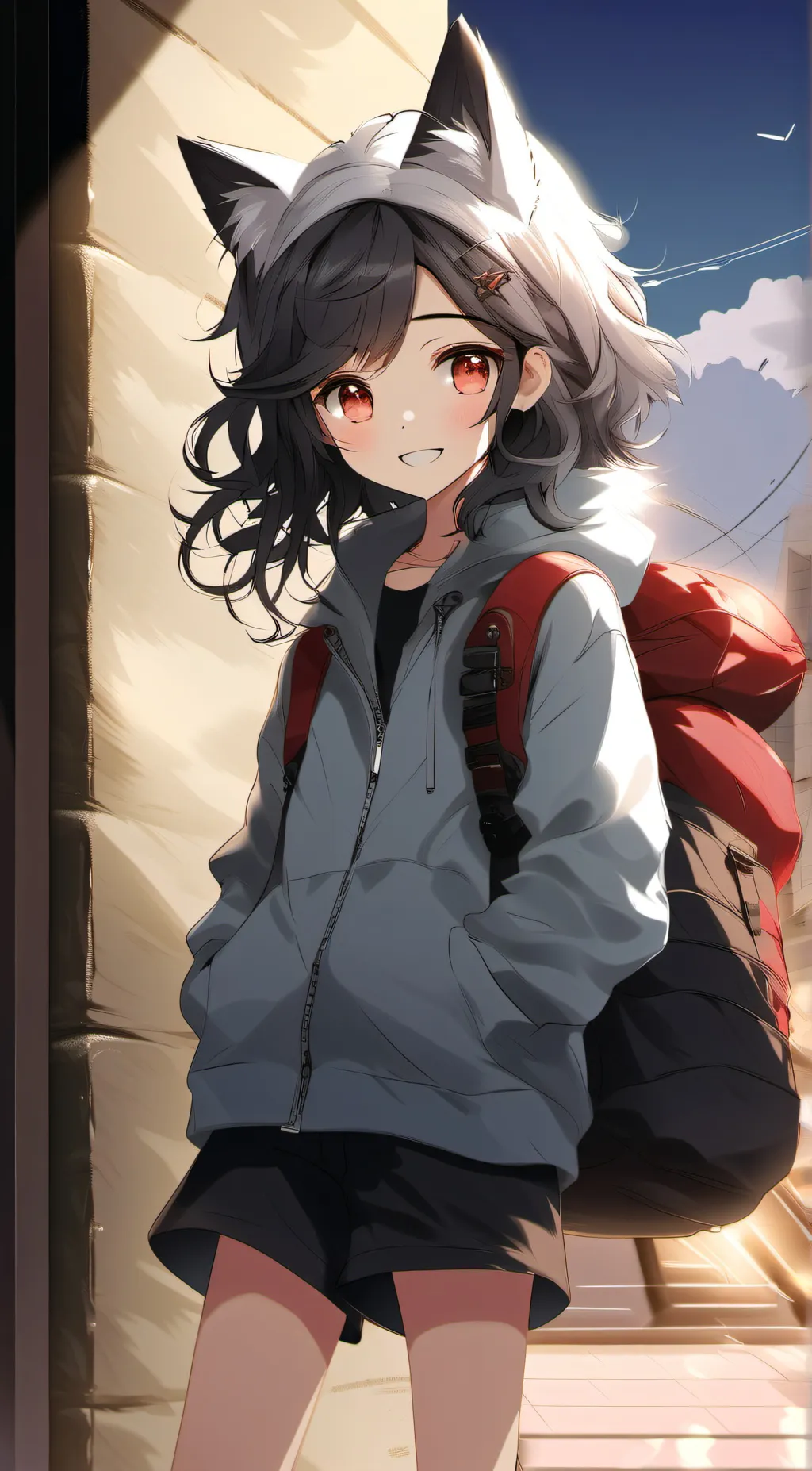 ai character: Lilly background