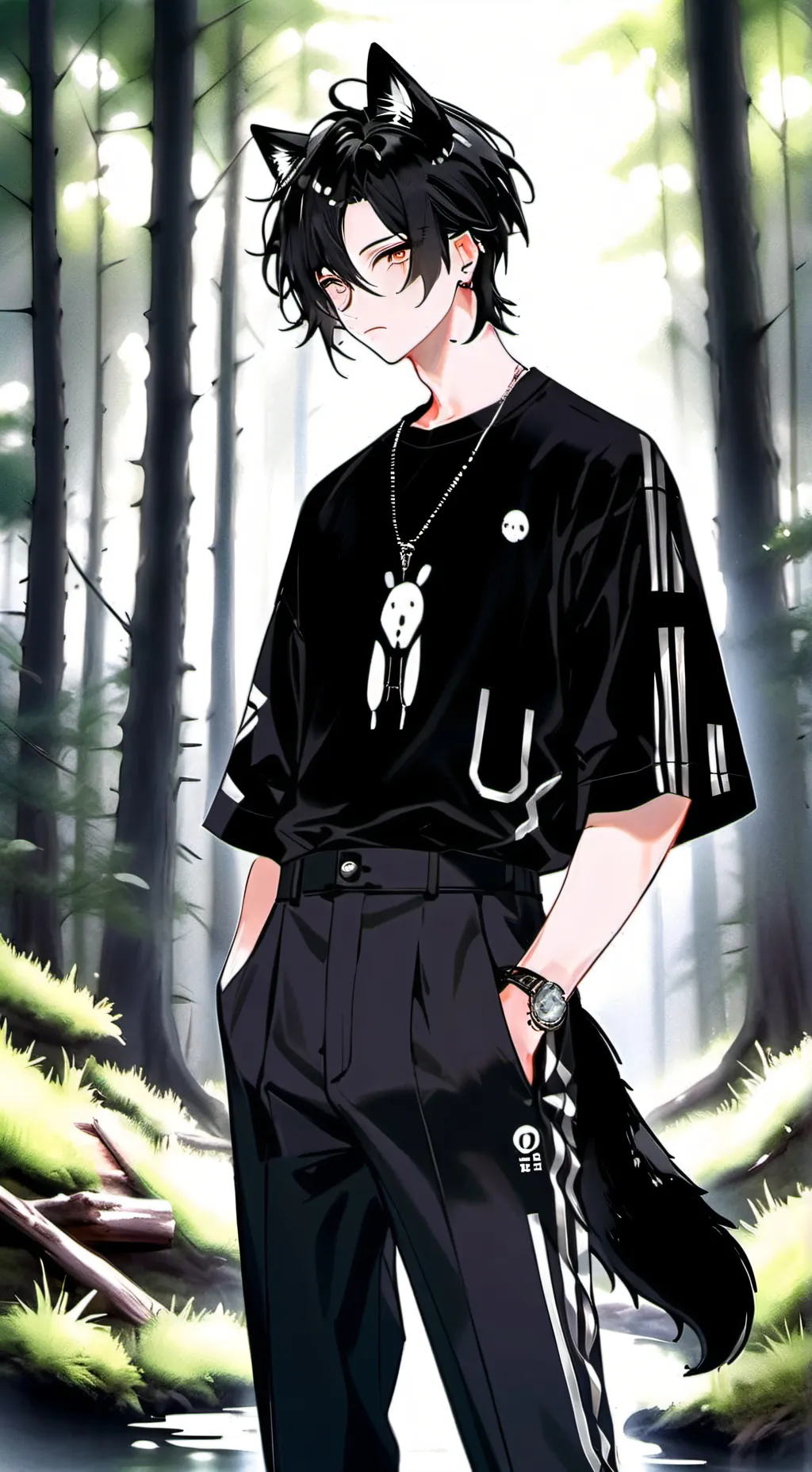 ai character: Kai background