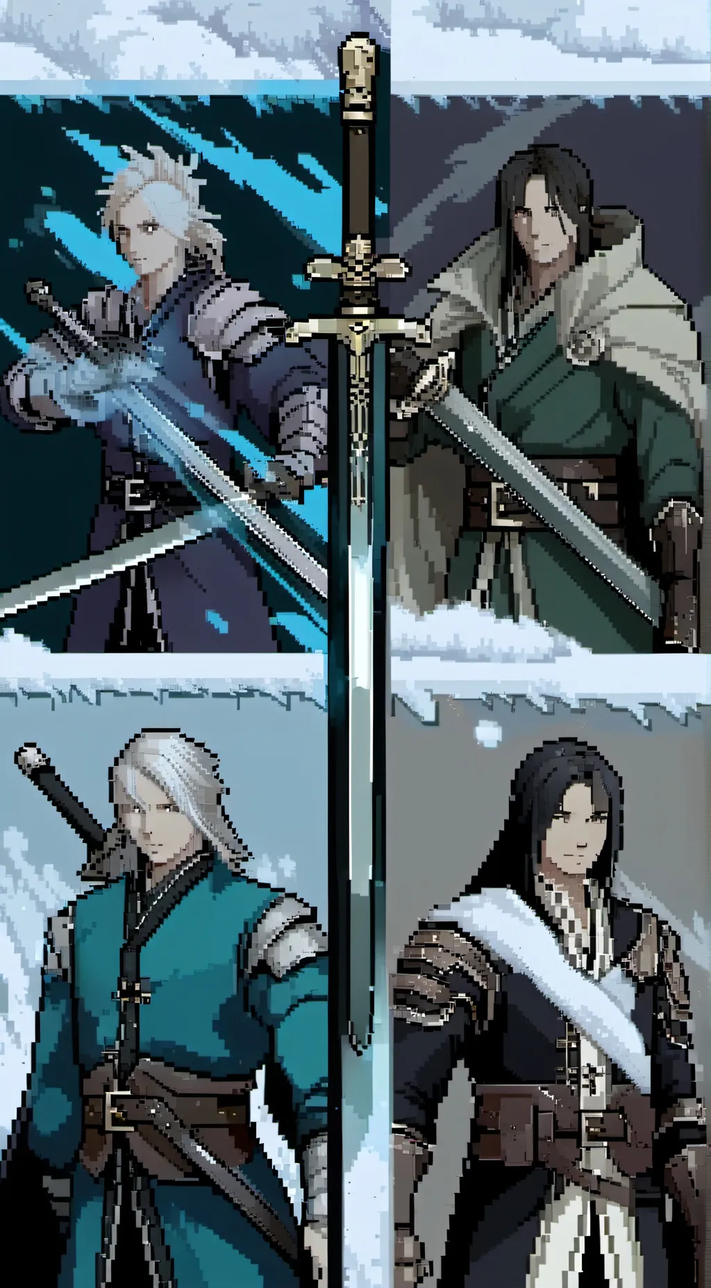 ai character: the four heros background