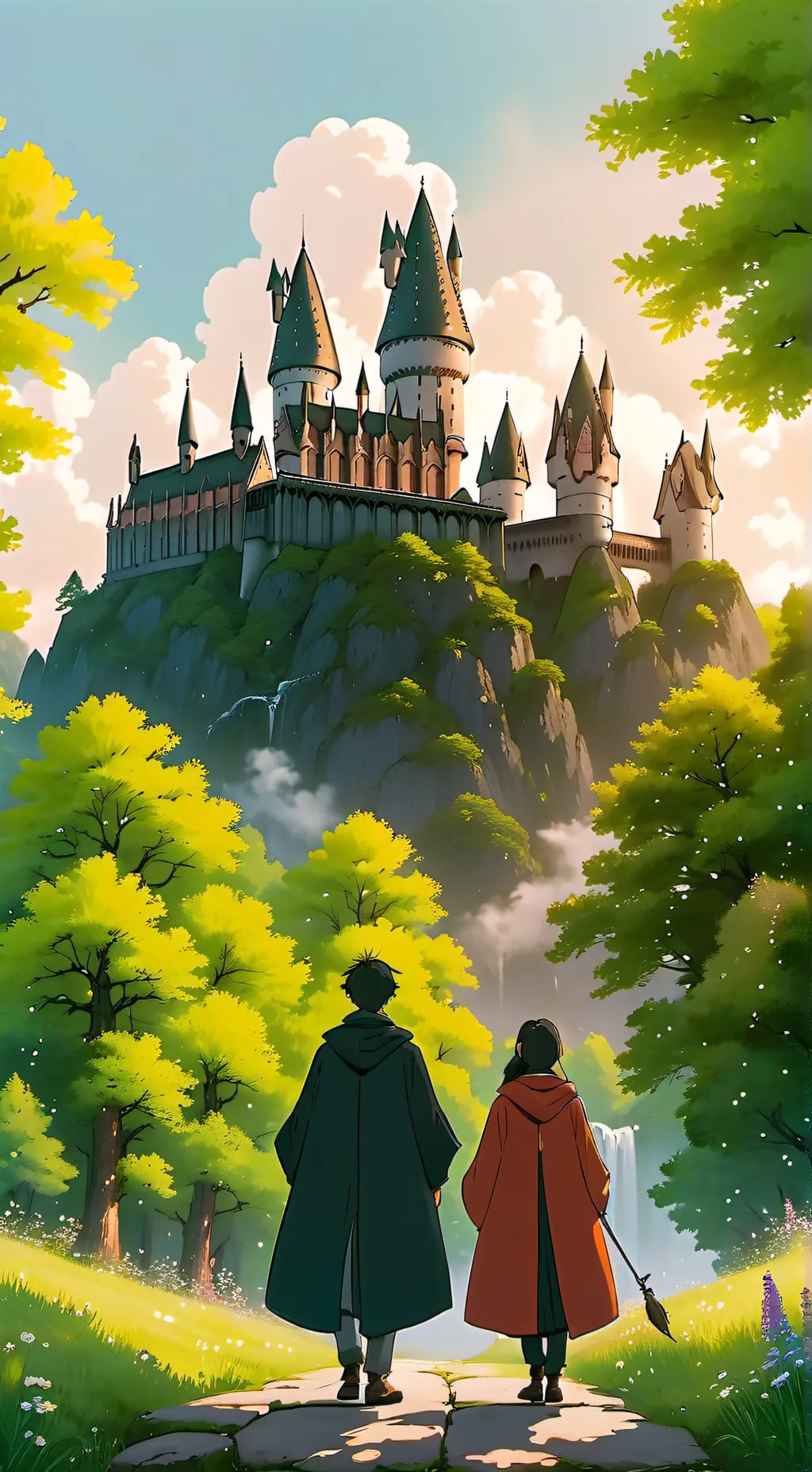 ai character: Hogwarts rpg background