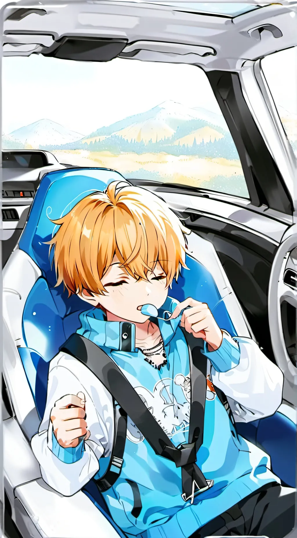 ai character: Zackஐ background