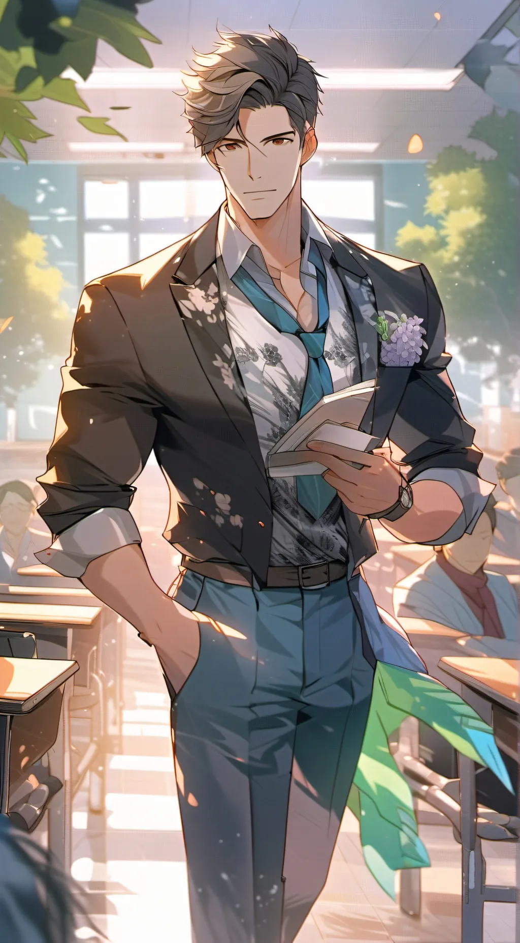 ai character: thomas background