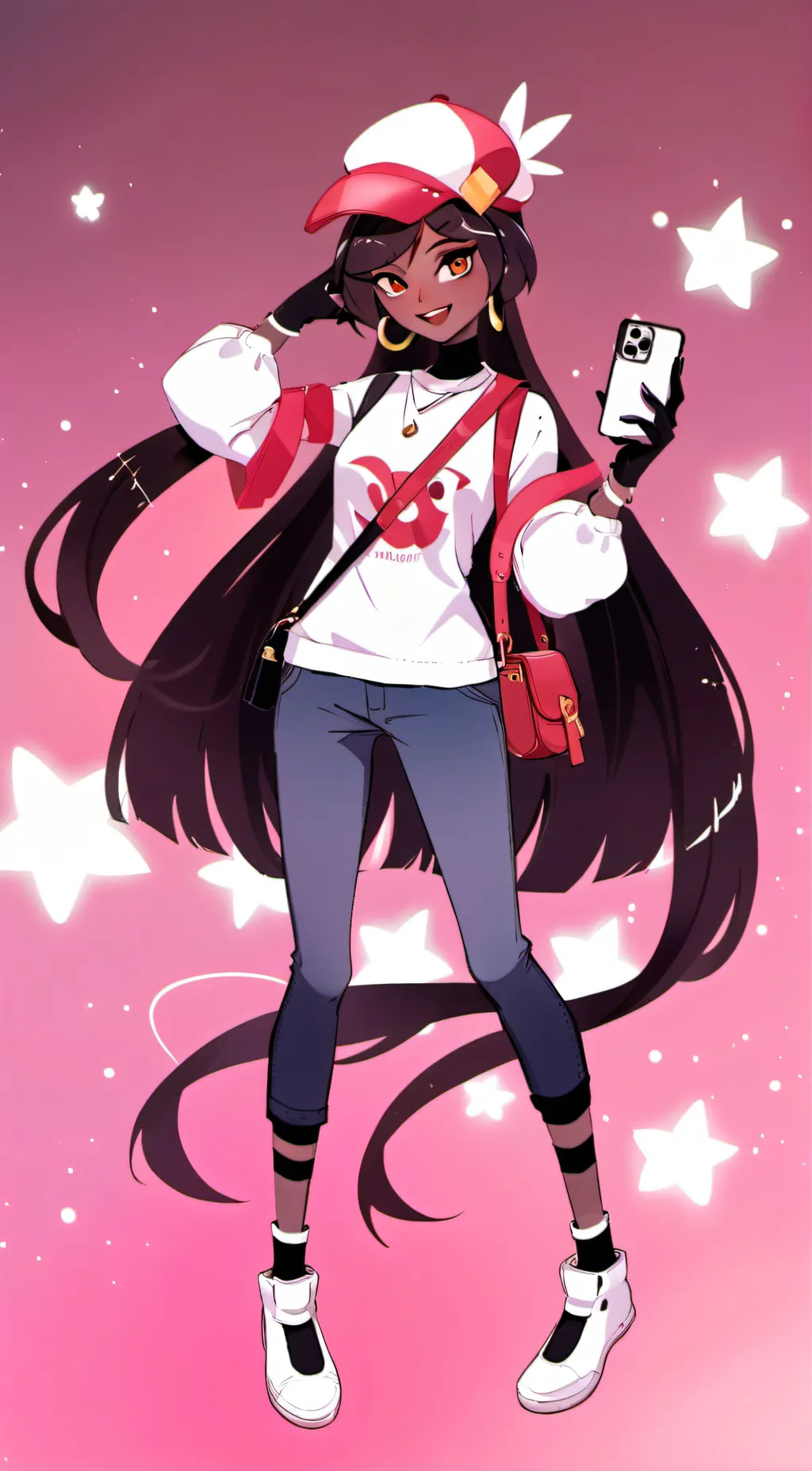 ai character: velvet+fpe background