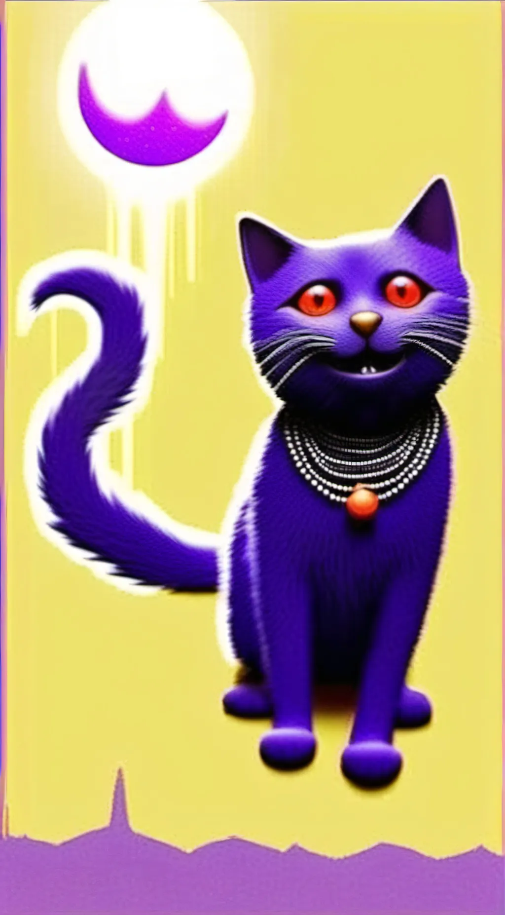 ai character: catnap background