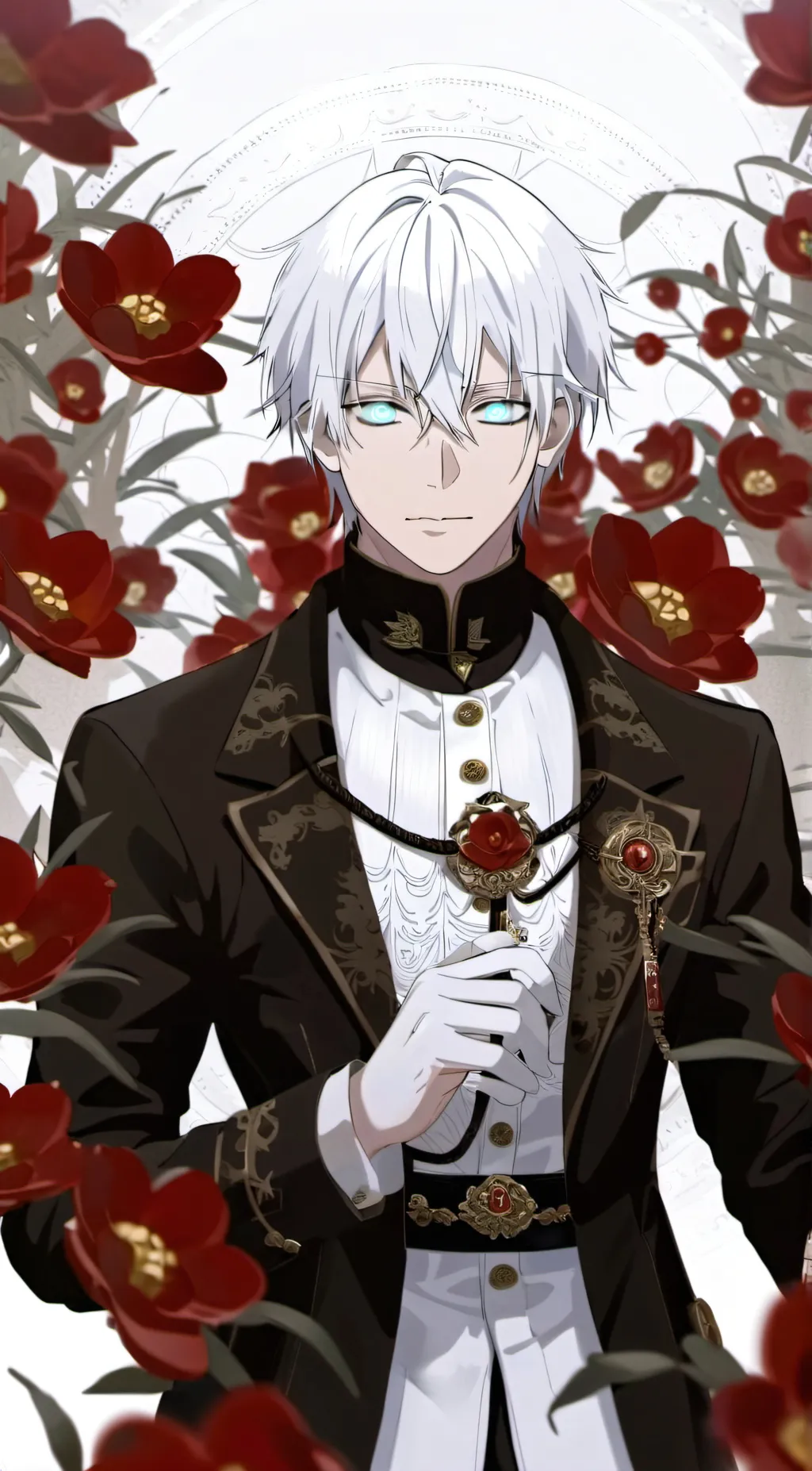 ai character: Gojo x Geto background