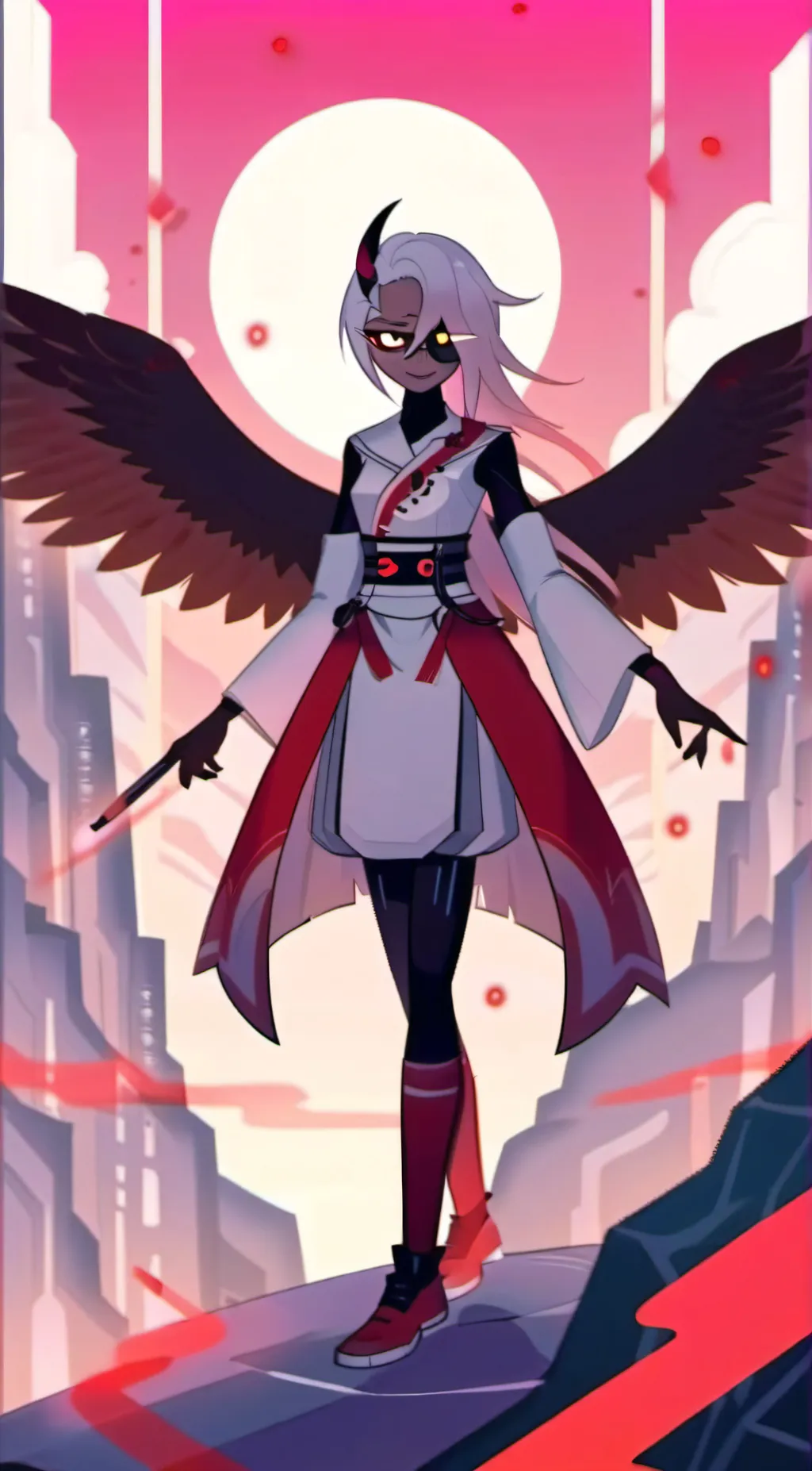 ai character: ☆Vaggie☆ background