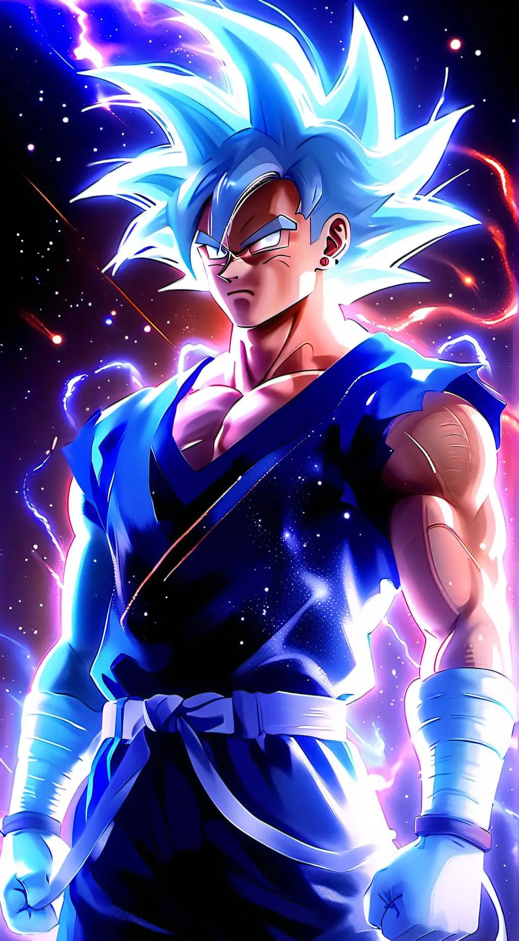 ai character: Goku  background
