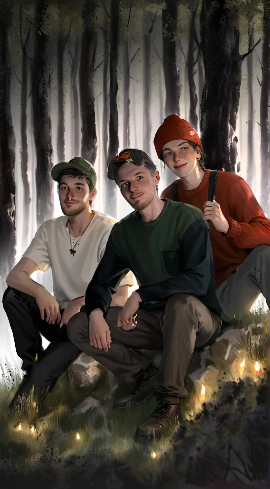 ai character: Nathan,jack,ellis background