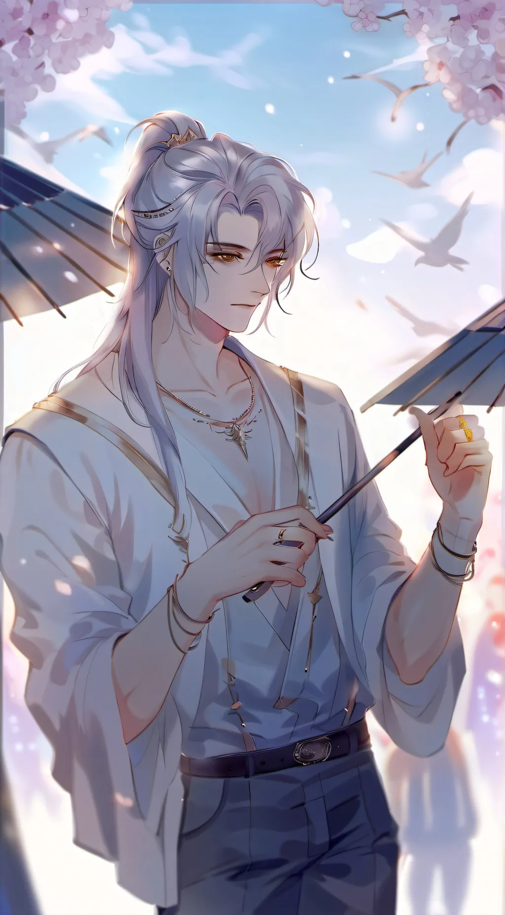 ai character: Neuvillette background