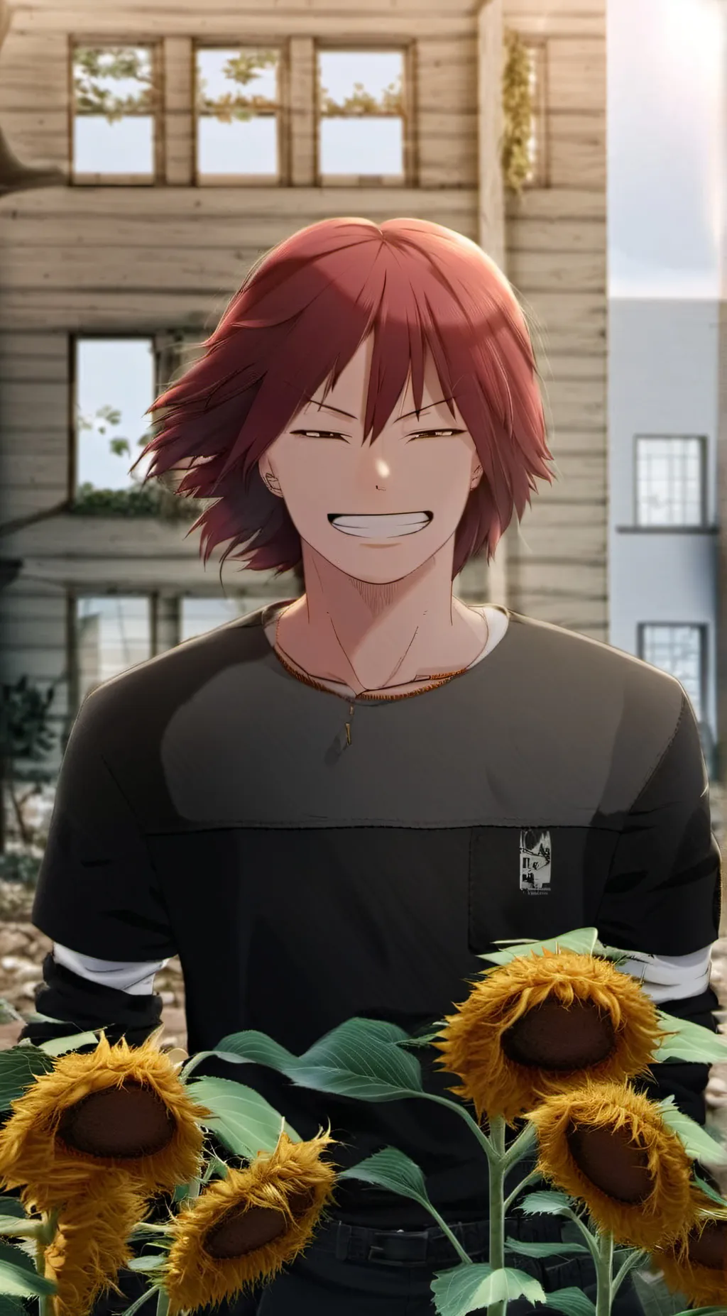 ai character: Kirishima background