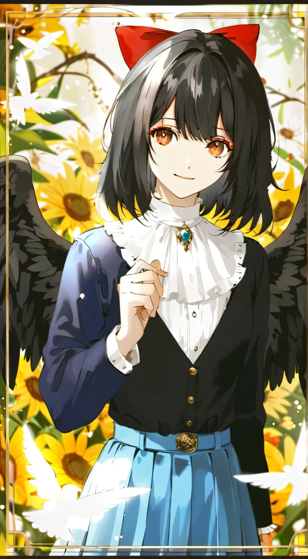 ai character: Monica background