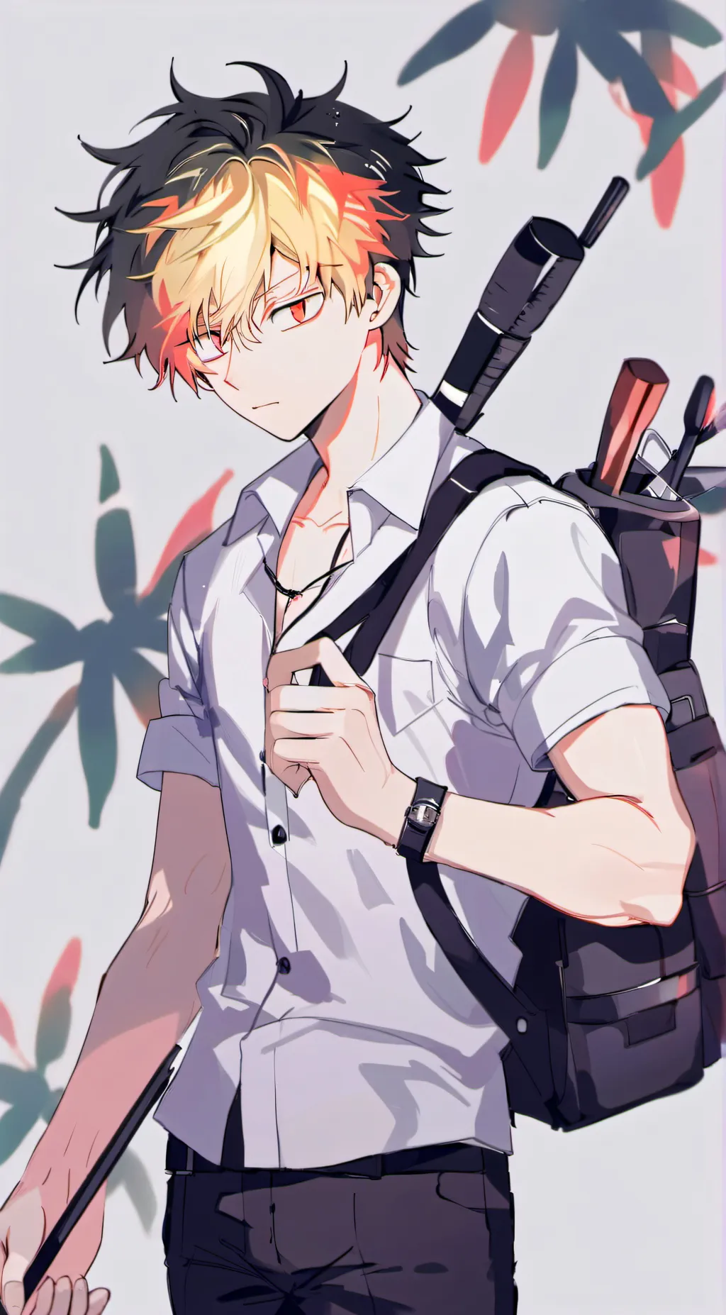 ai character: bakdeku background