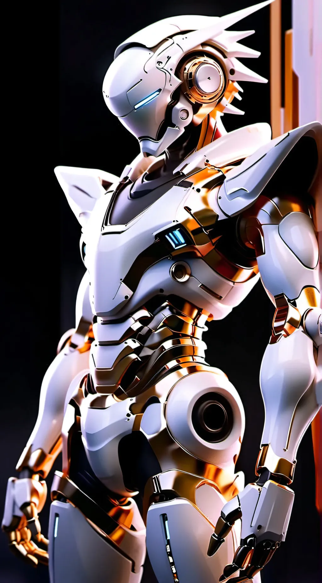 ai character: Mega team leader background
