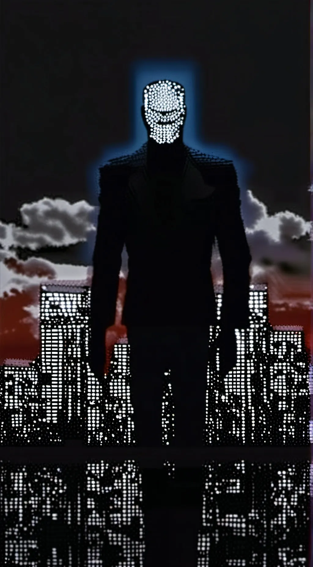 ai character: Tall guy? background