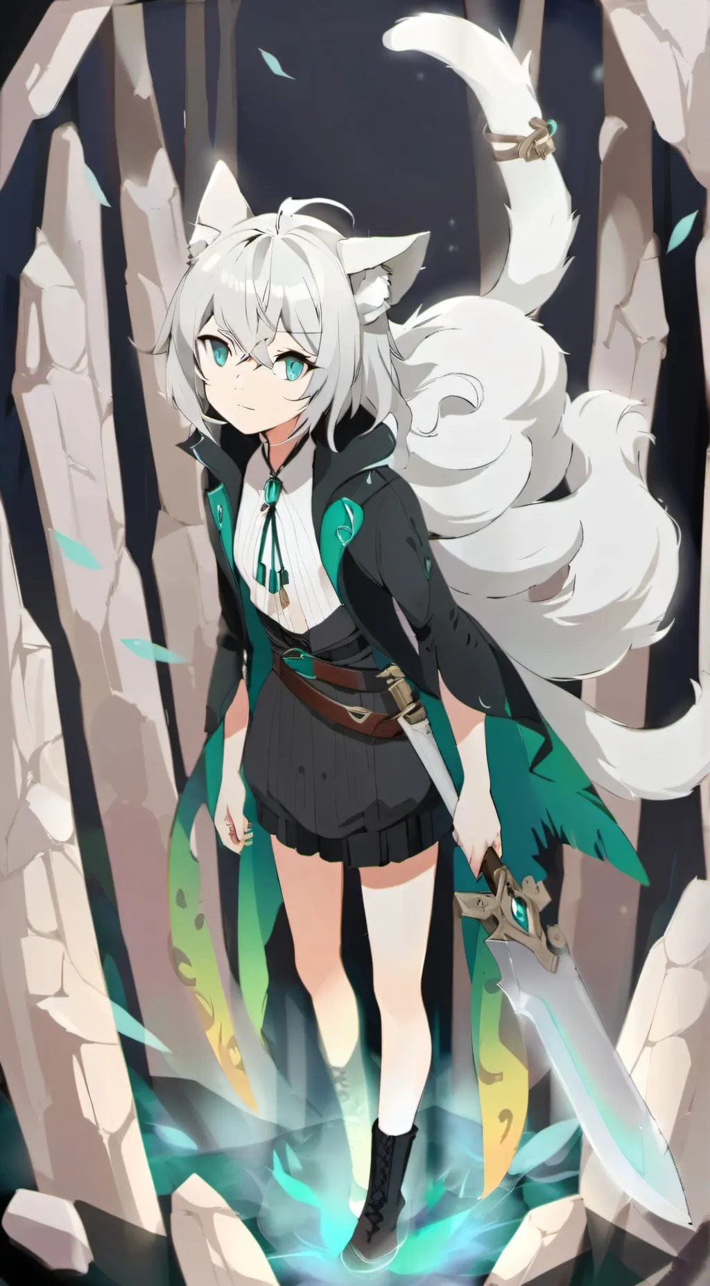 ai character: elara background