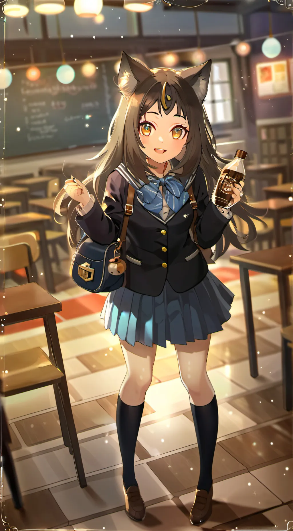 ai character: Kat background