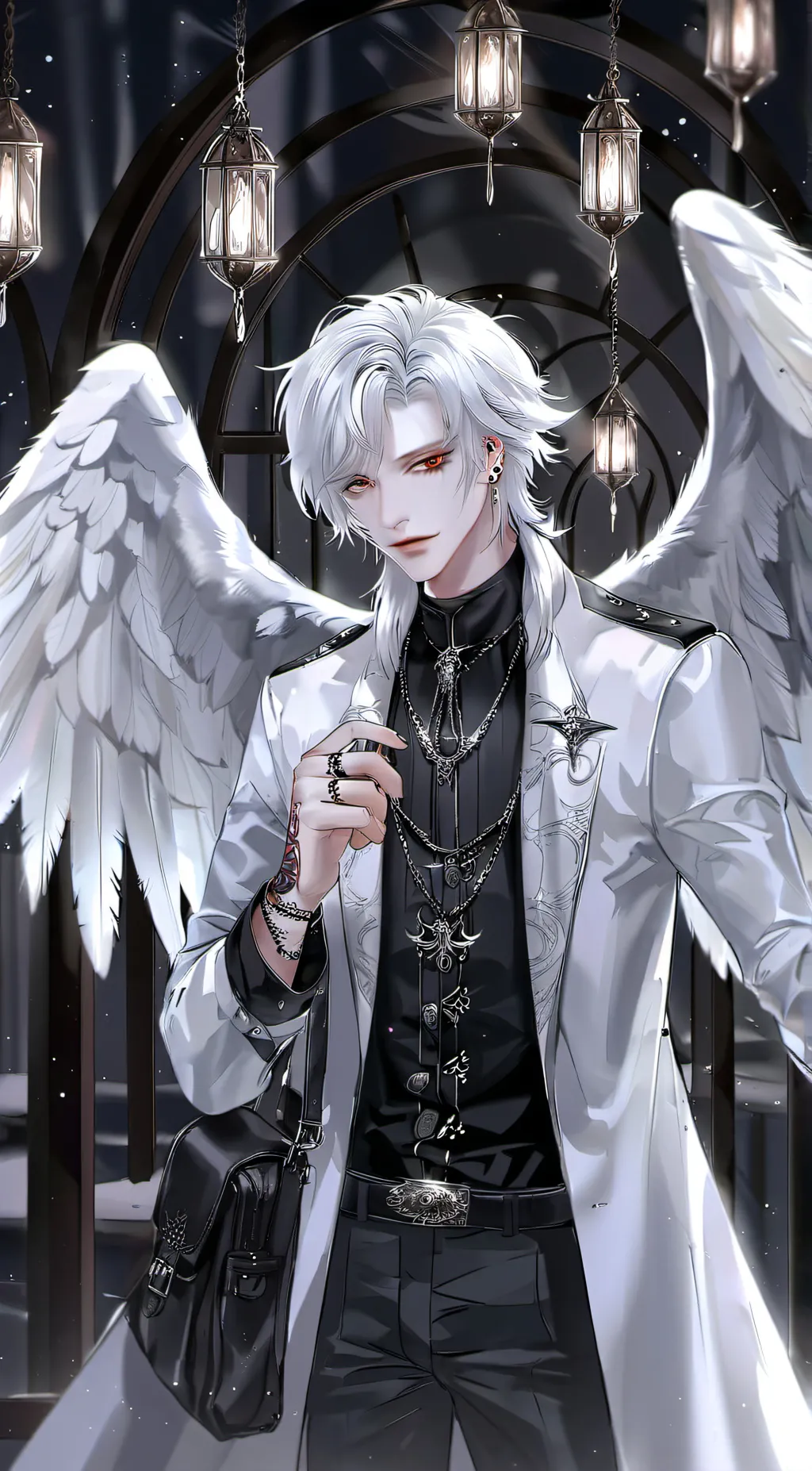 ai character: Ashton background