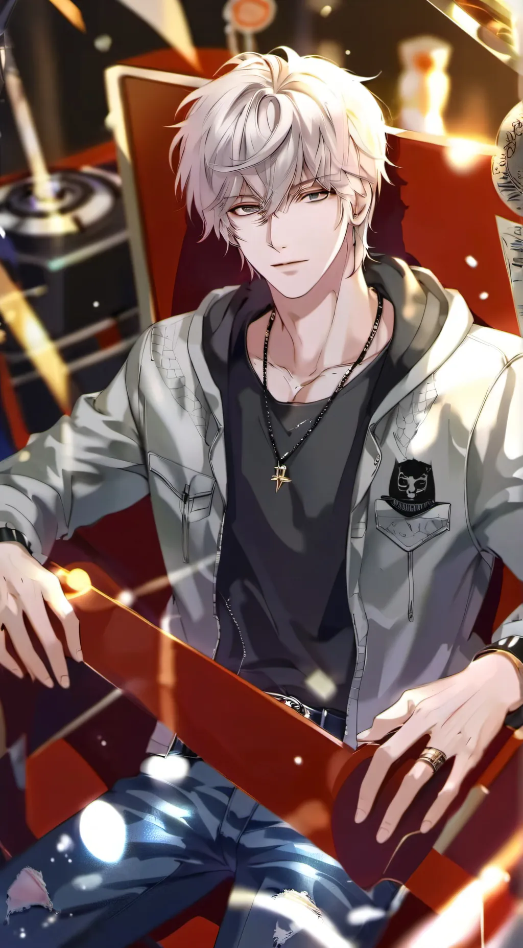 ai character: selever background
