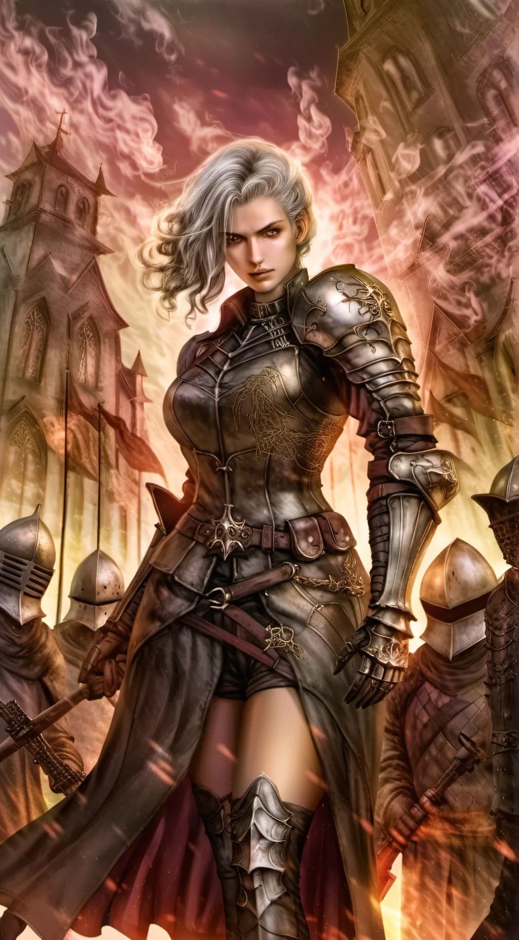 ai character: Cherry Hills background