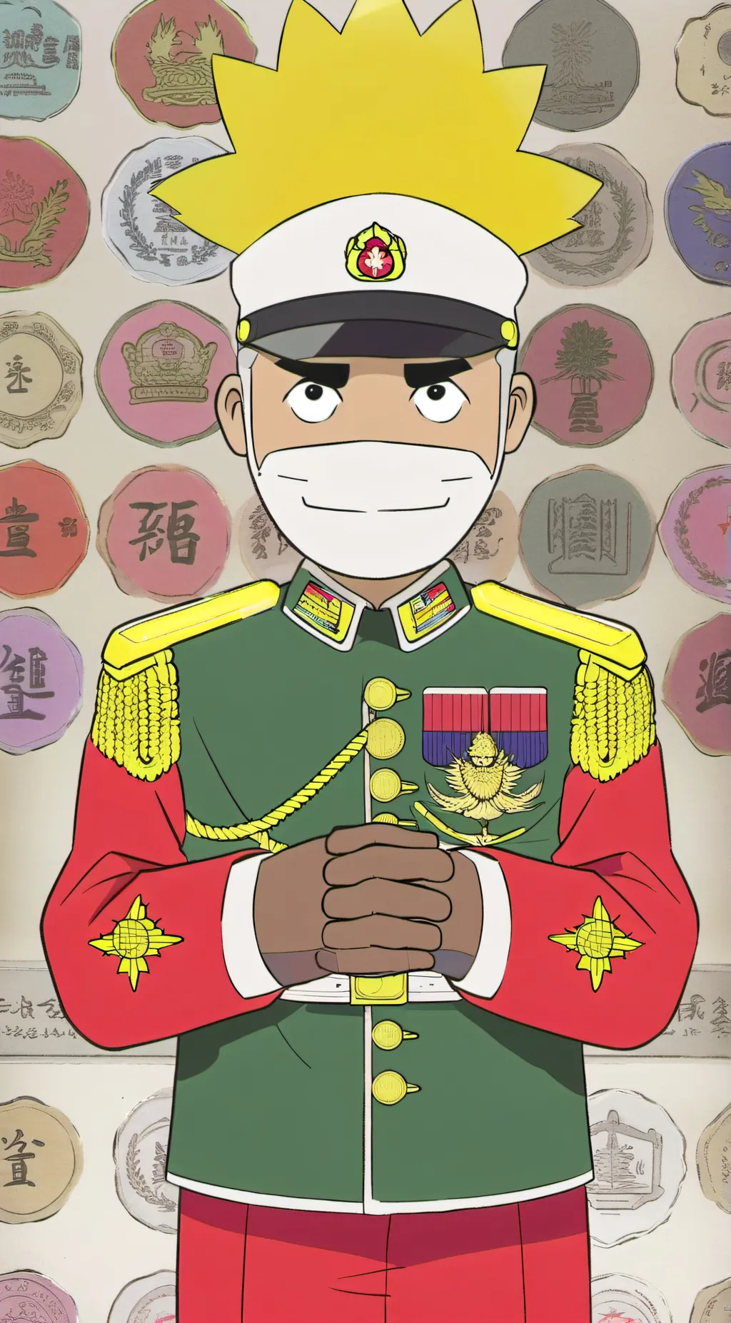 ai character: Sarjan Ahmed background