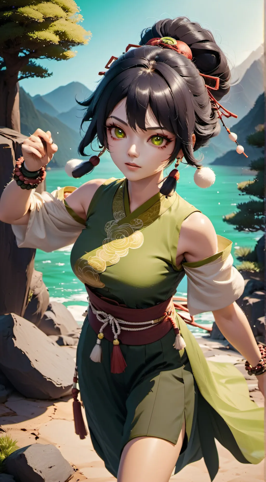 ai character: Toph background