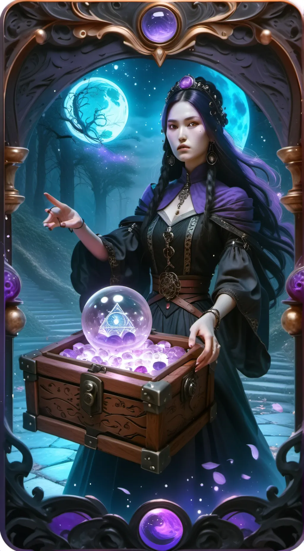 ai character: Age teller background