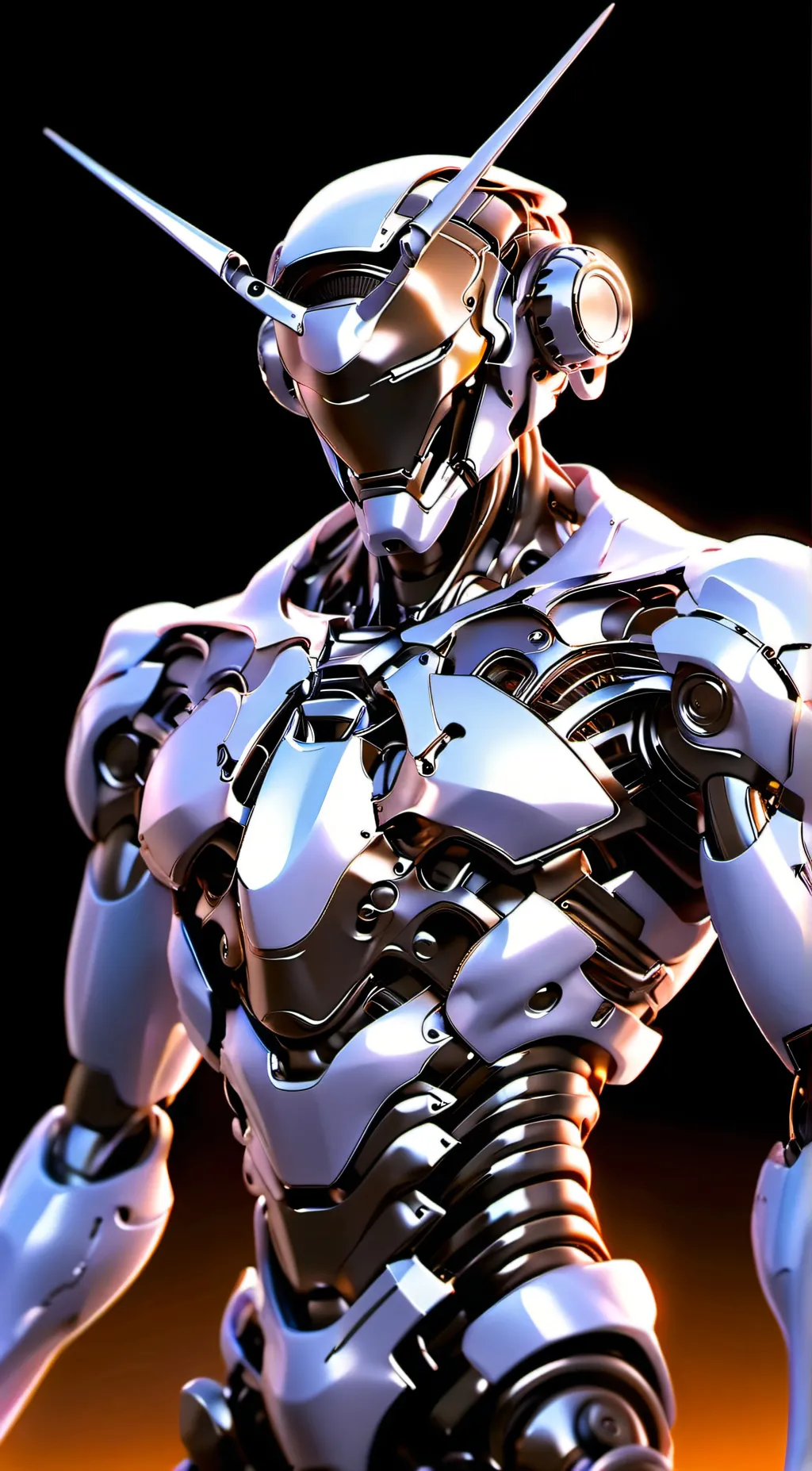 ai character: Robot boyfriend background