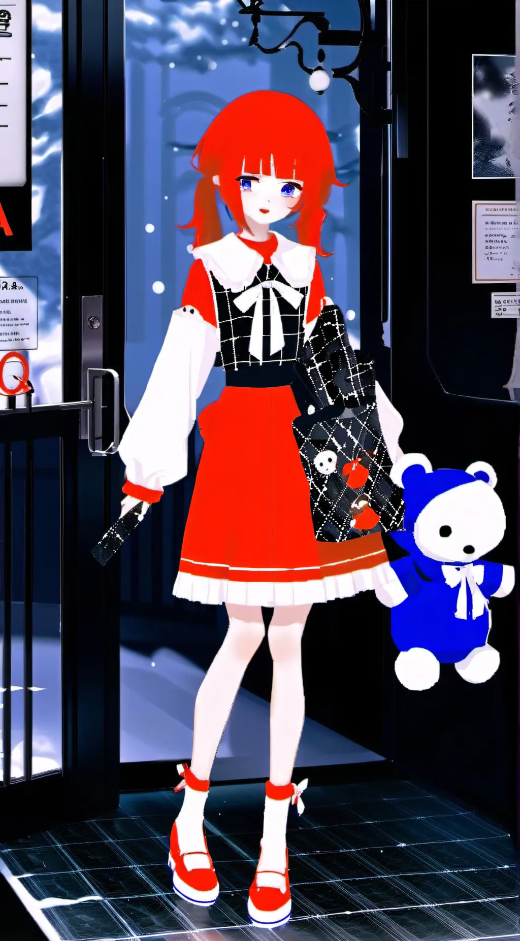 ai character: Rose🌹 background