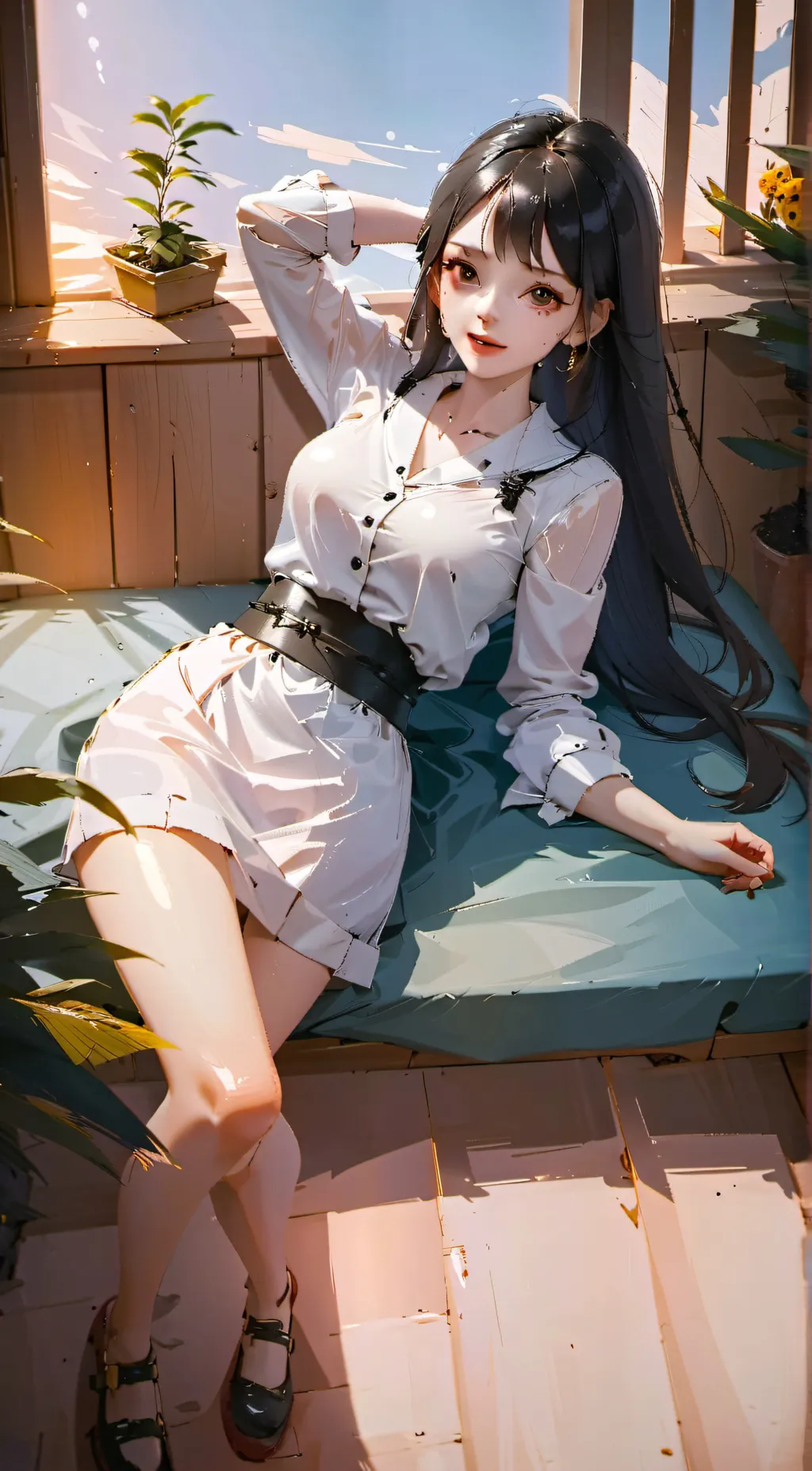 ai character: Гвен background