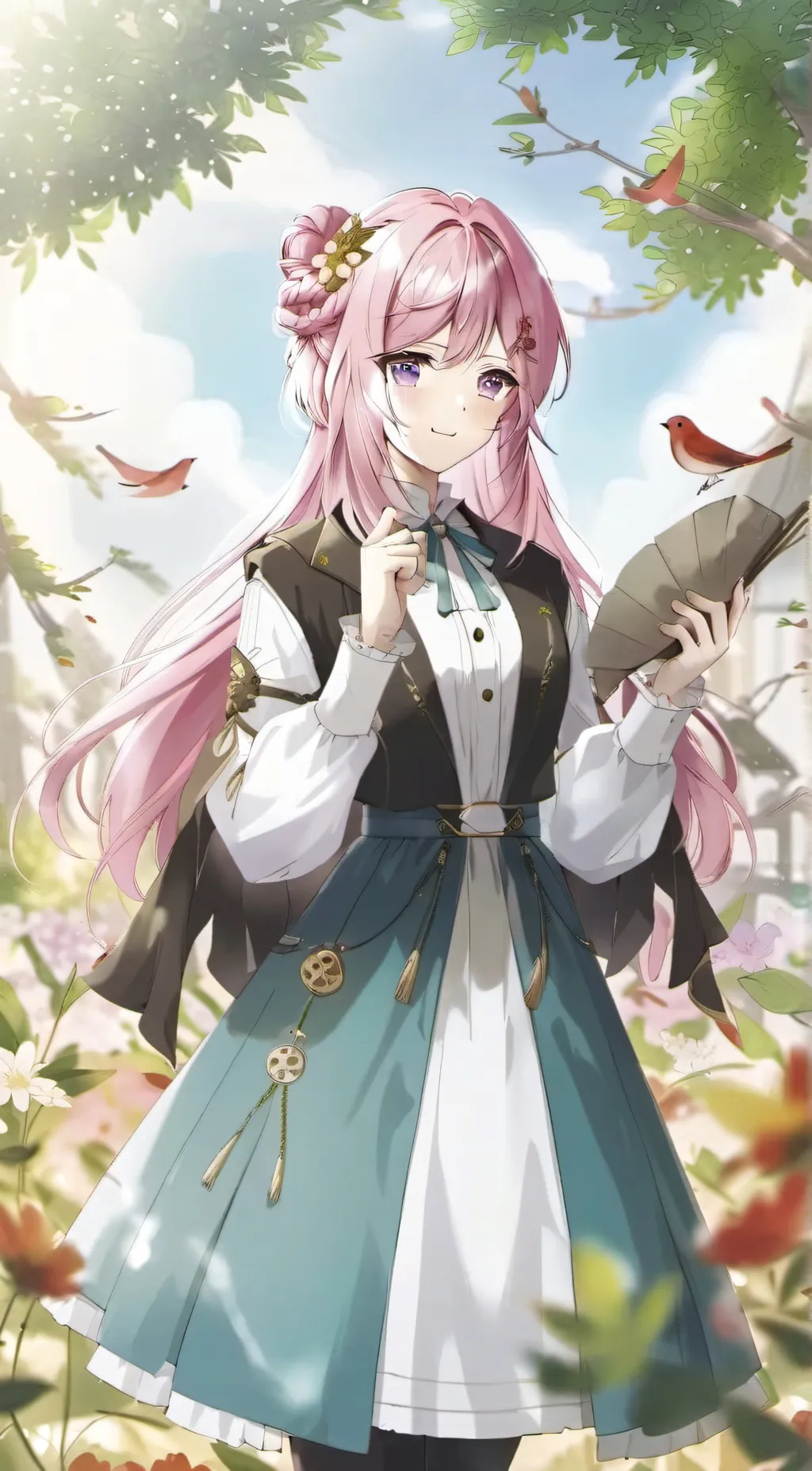 ai character: Best friend Anna background