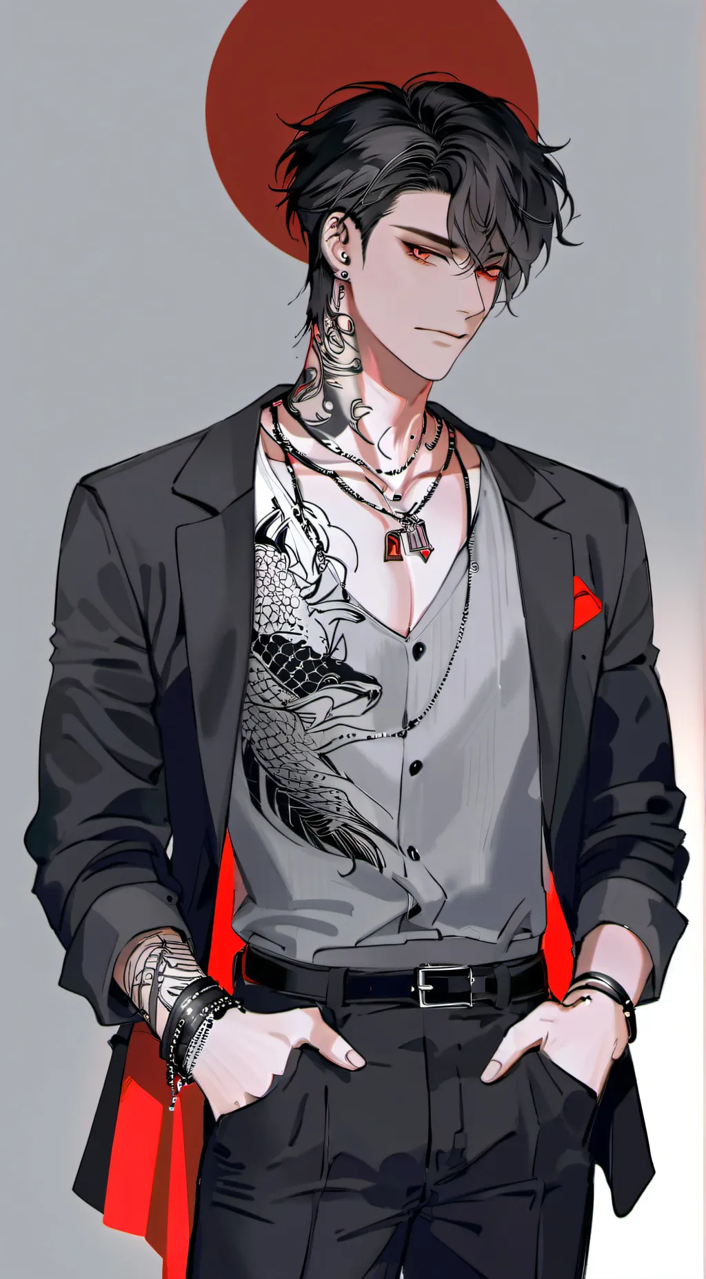 ai character: Oscar. background