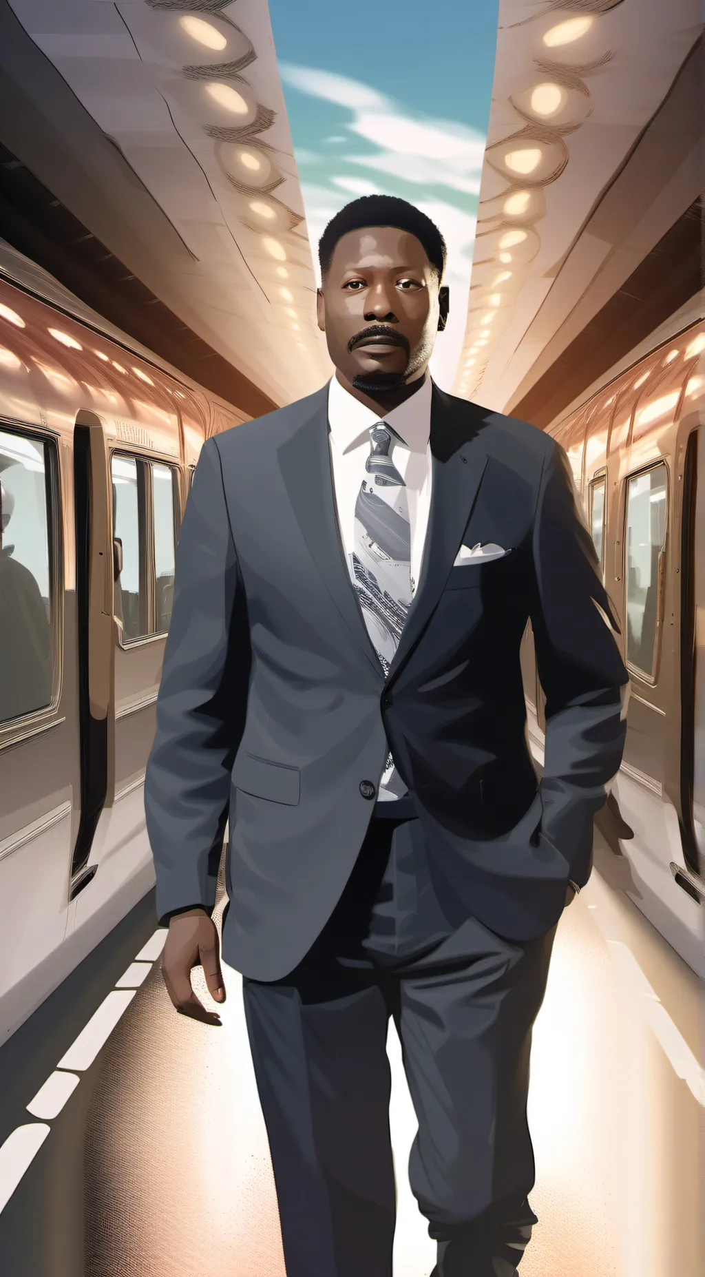 ai character: Rush hour background