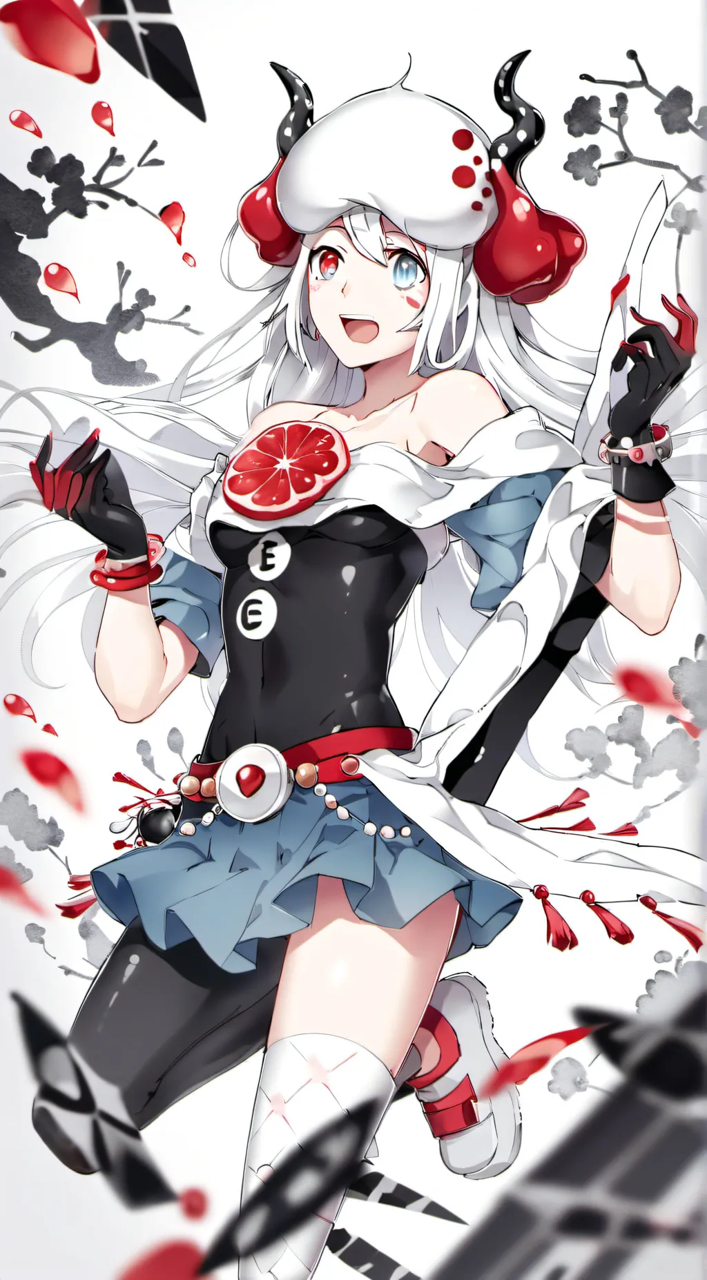 ai character: Suki  background