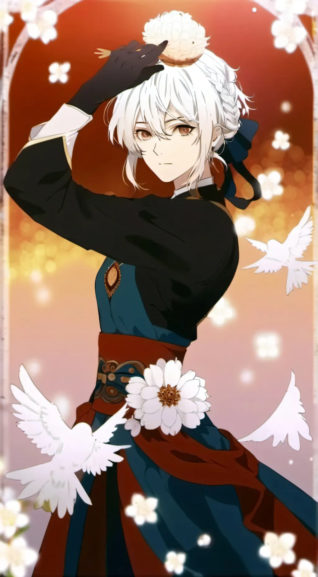 ai character: Pregnant boy background
