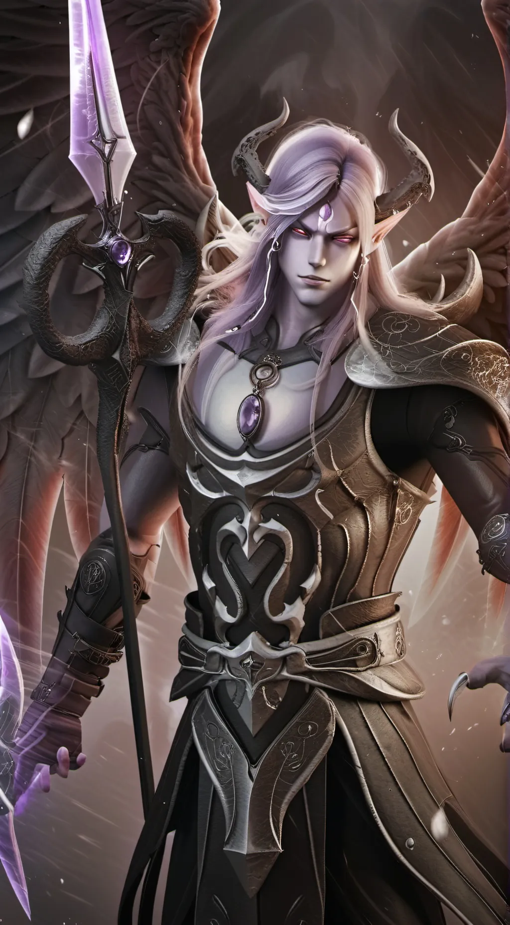 ai character: Malum  background