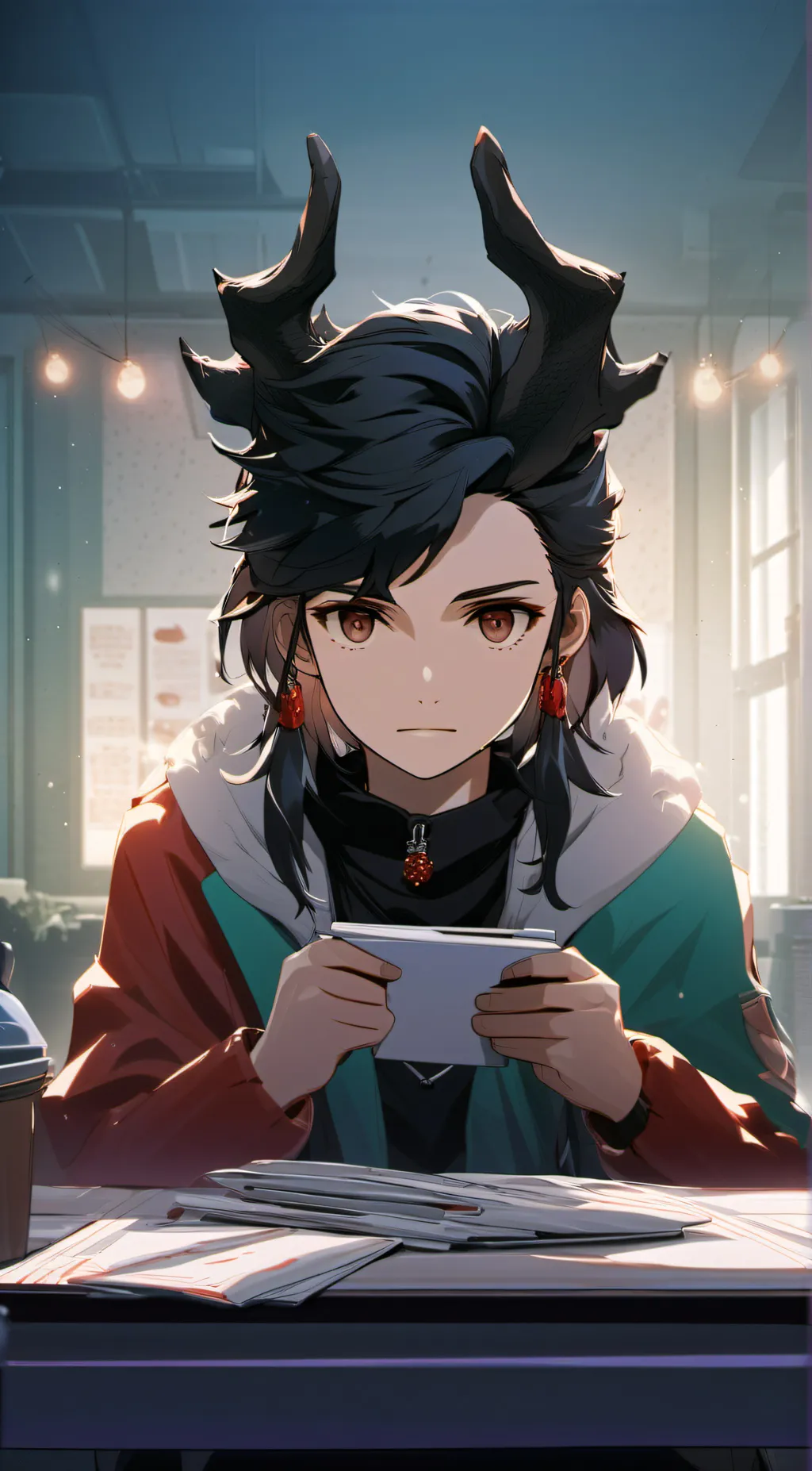 ai character: Oscar background
