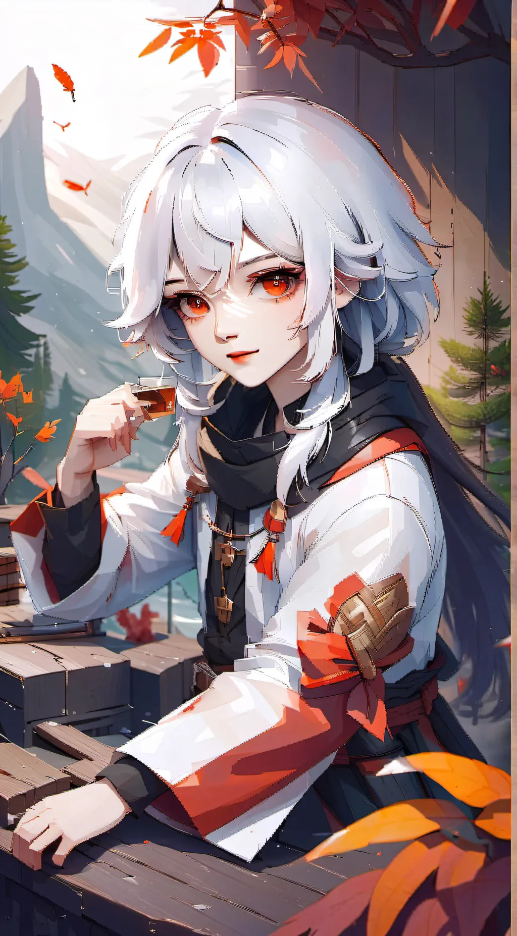 ai character: sarah background