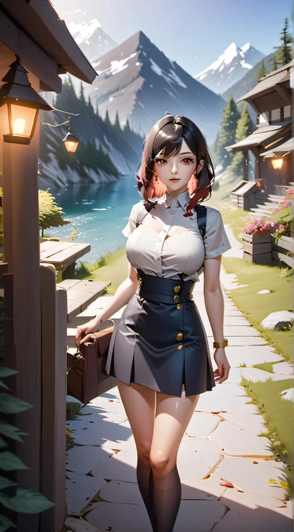 ai character: ISABELLA background