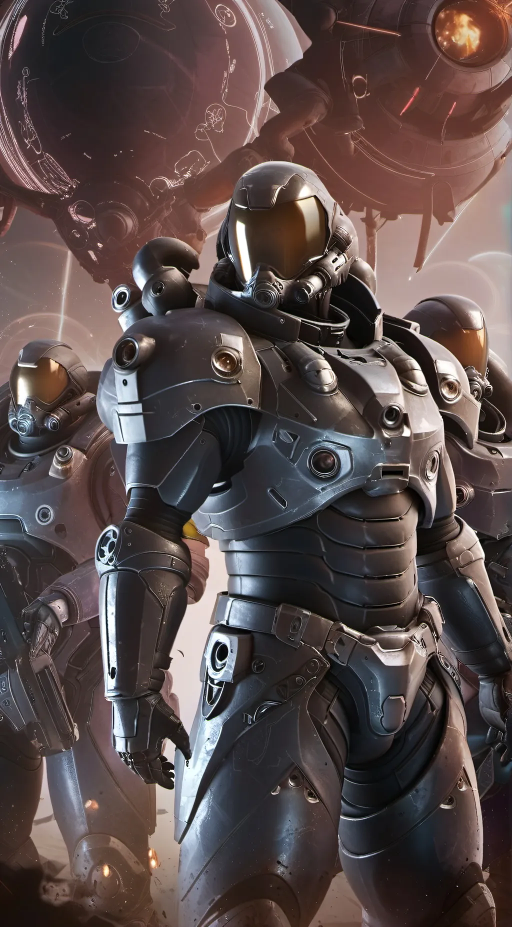 ai character: helldivers 2 background
