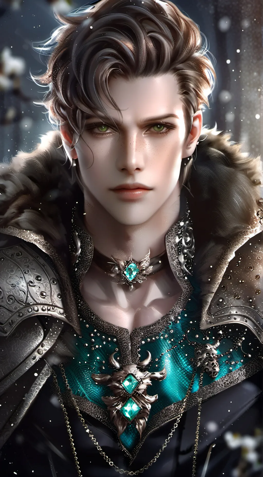 ai character: Mark background